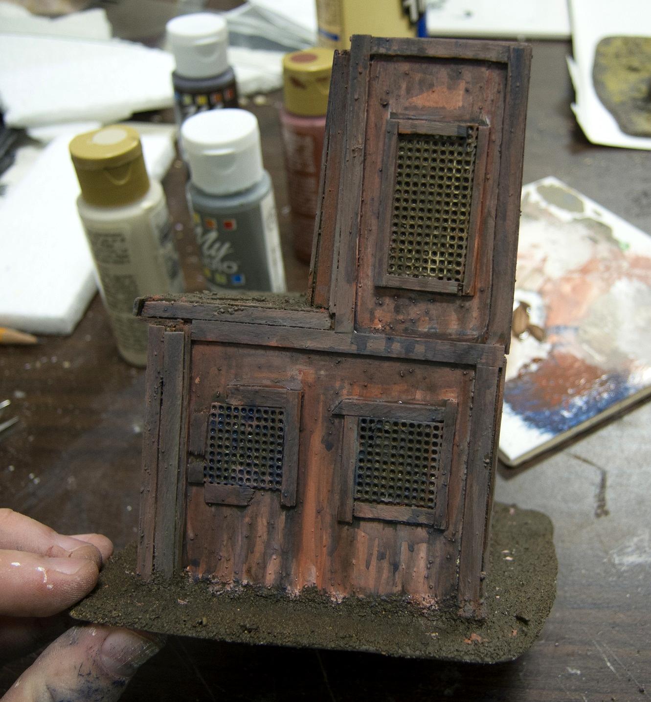 Alien, Commission, Custom, Infinity, Jungles, N3, Paradiso, Scratch Build, Shanty, Terrain, Waaazag, Warhammer 40,000, Work In Progress