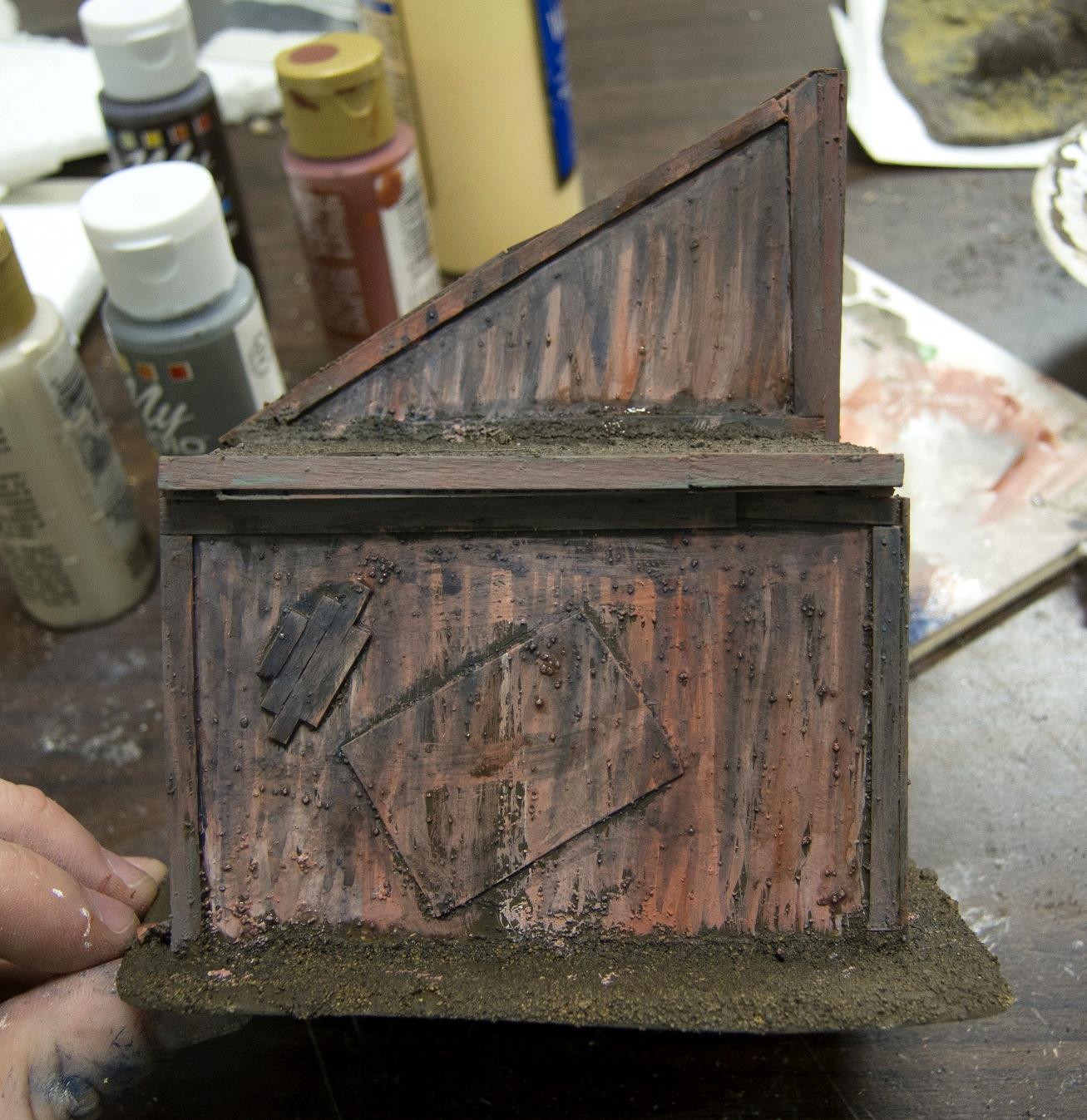 Alien, Commission, Custom, Infinity, Jungles, N3, Paradiso, Scratch Build, Shanty, Terrain, Waaazag, Warhammer 40,000, Work In Progress
