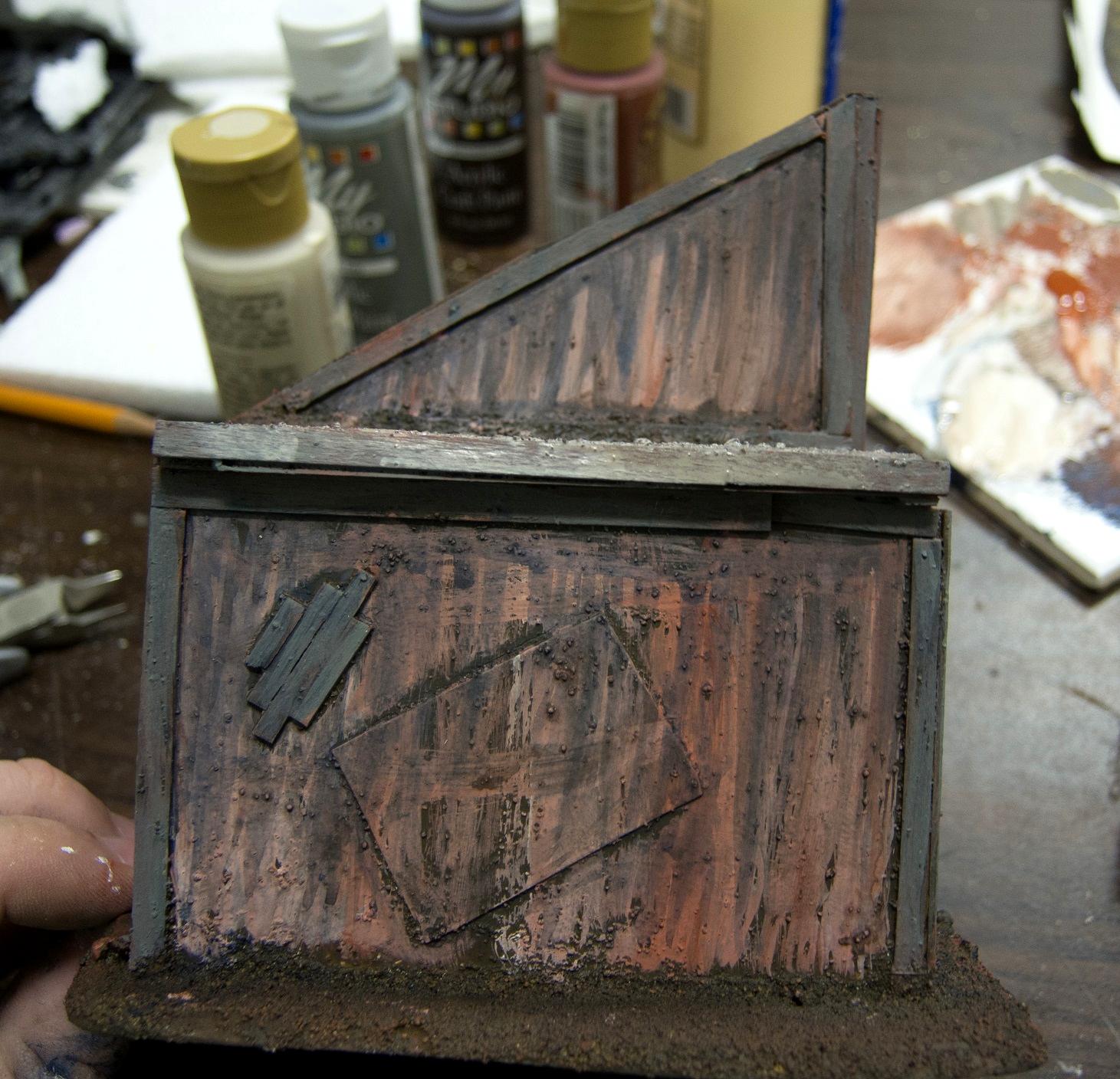 Alien, Commission, Custom, Infinity, Jungles, N3, Paradiso, Scratch Build, Shanty, Terrain, Waaazag, Warhammer 40,000, Work In Progress