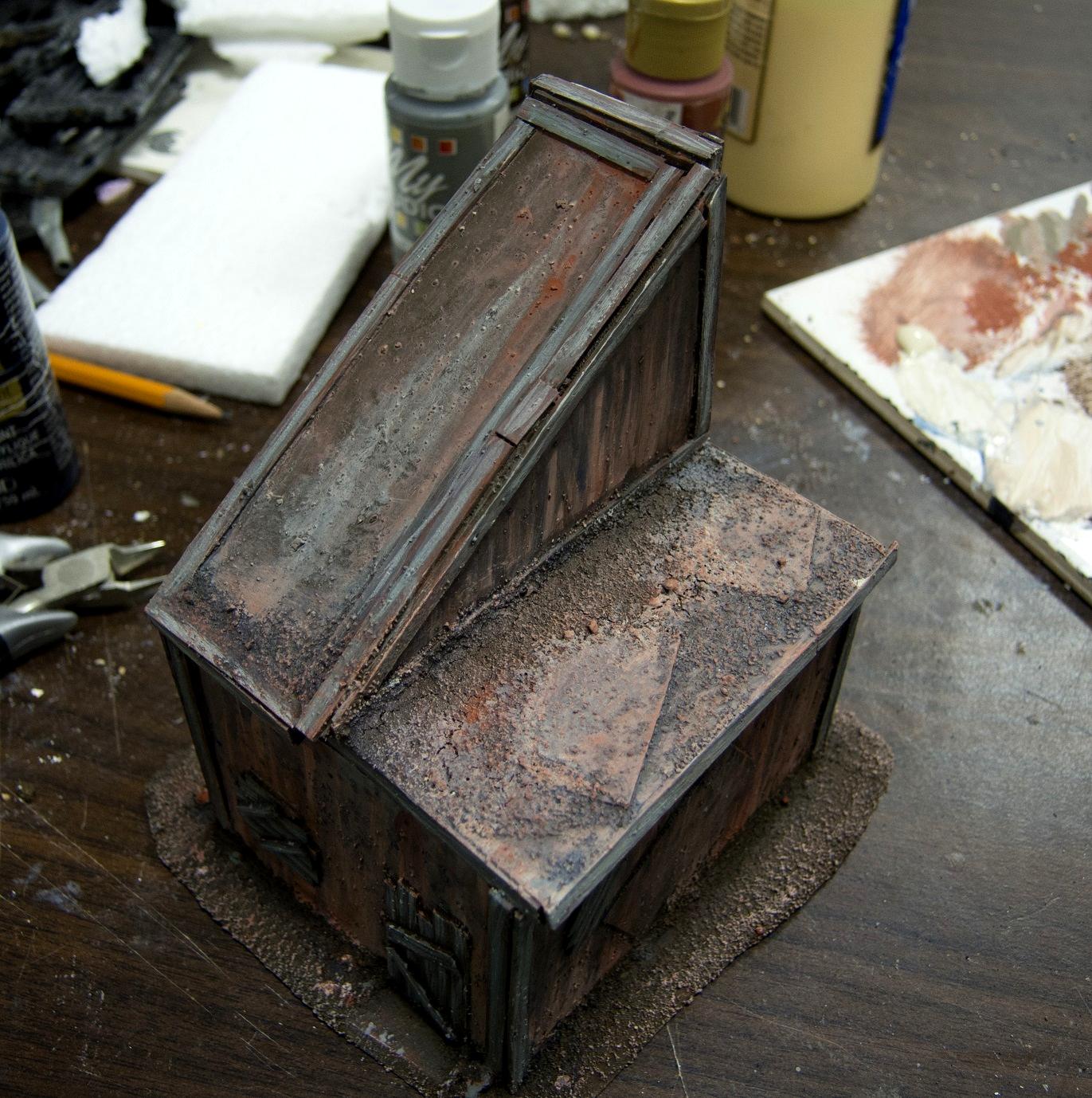 Alien, Commission, Custom, Infinity, Jungles, N3, Paradiso, Scratch Build, Shanty, Terrain, Waaazag, Warhammer 40,000, Work In Progress