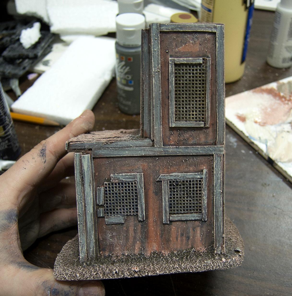 Alien, Commission, Custom, Infinity, Jungles, N3, Paradiso, Scratch Build, Shanty, Terrain, Waaazag, Warhammer 40,000, Work In Progress