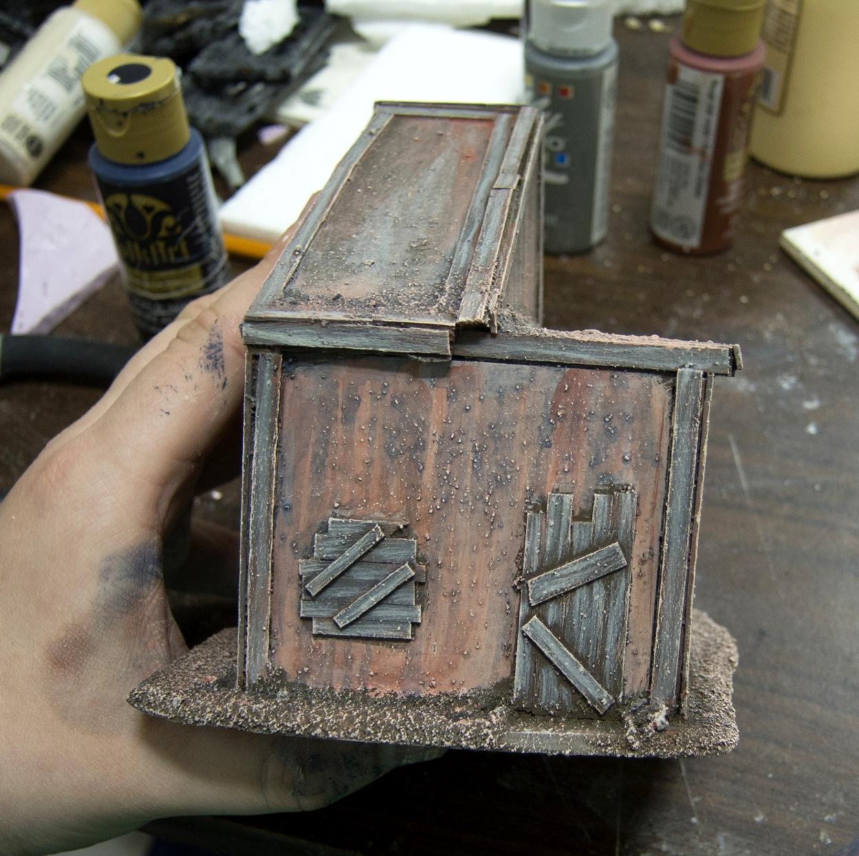 Alien, Commission, Custom, Infinity, Jungles, N3, Paradiso, Scratch Build, Shanty, Terrain, Waaazag, Warhammer 40,000, Work In Progress
