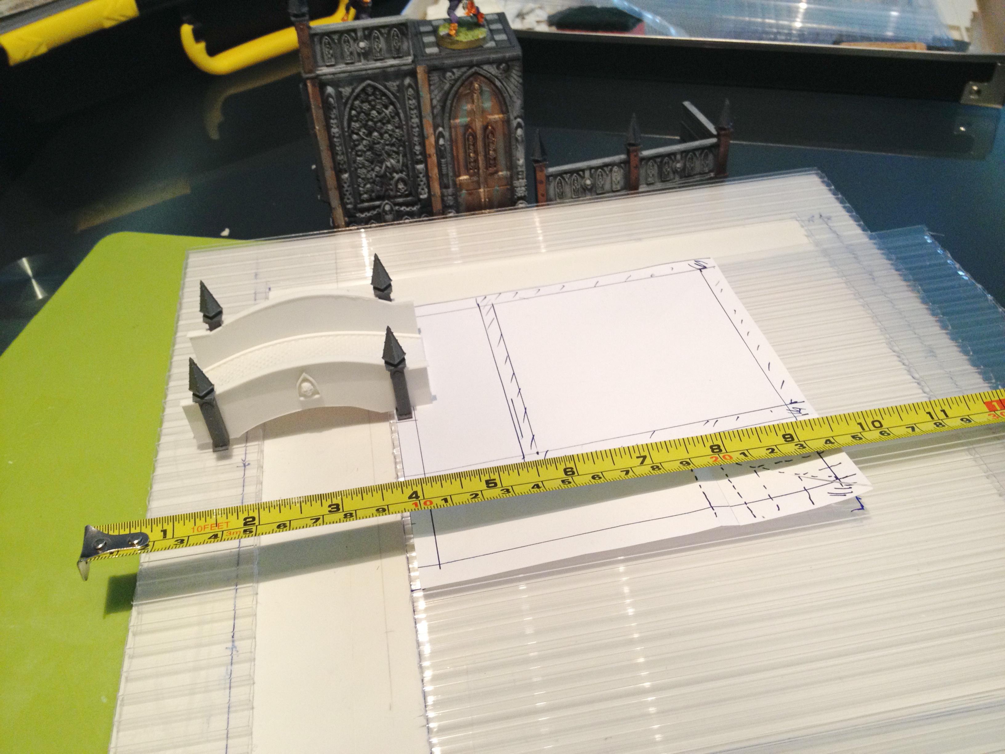 Bridge, Cities Of Death, Modular, Water Pavilion, Wip Modular City Terrain, Work In Progress