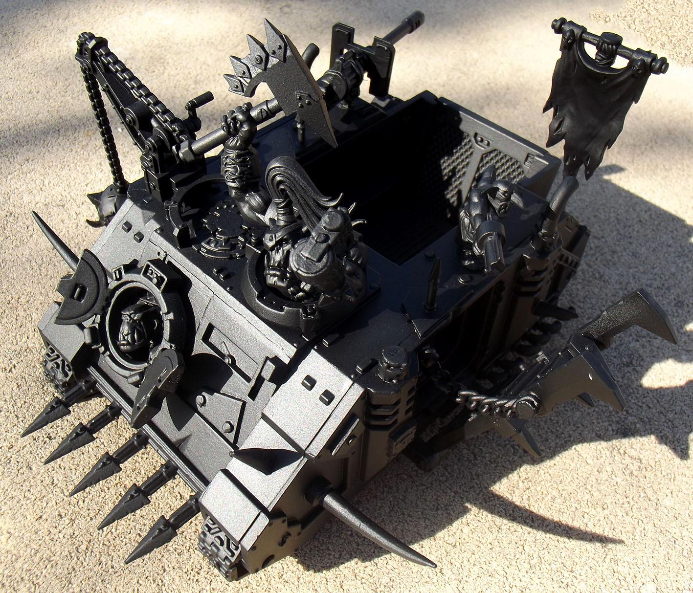 Conversion, Kopta, Looted, Orks, Wagon