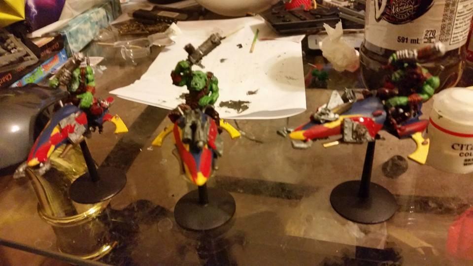 Looted Ork Jet bikes