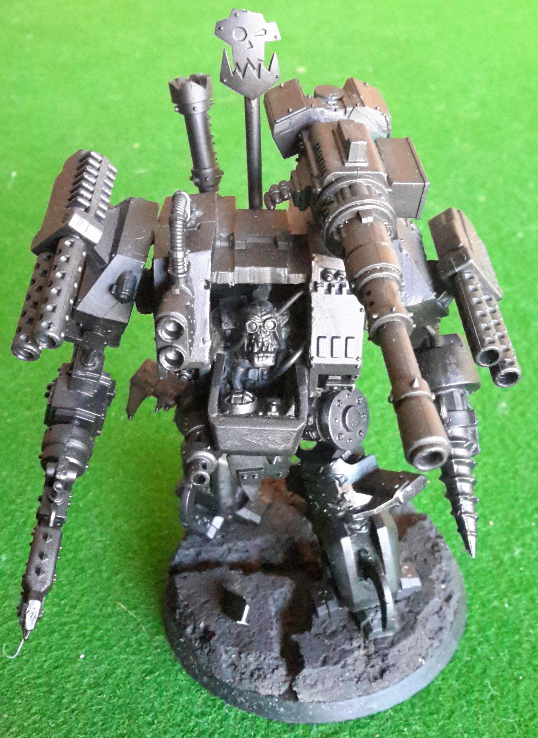 Conversion, Deff Dread, Kitbash, Orks