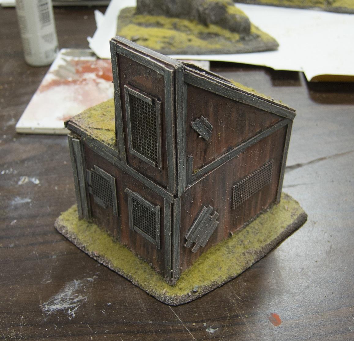 Alien, Commission, Custom, Infinity, Jungles, N3, Paradiso, Scratch Build, Shanty, Terrain, Waaazag, Warhammer 40,000, Work In Progress