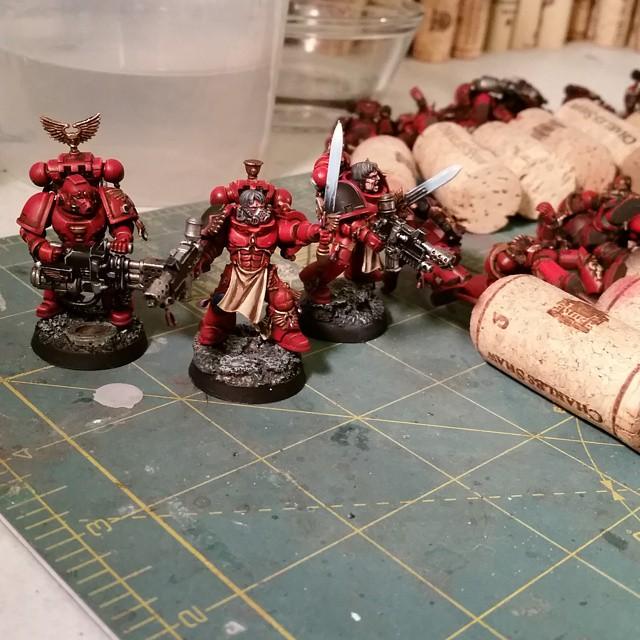 First three dudes done, 17 more to finalize