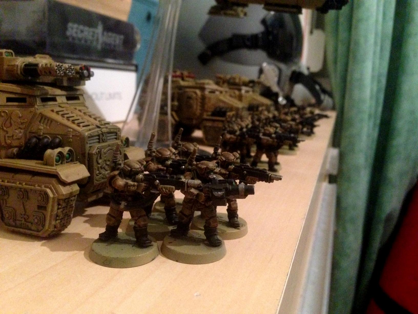 Desert Kasrkins Scions Taurox Valkyrie, Kasrkin Imperial Guard Desert Kasrkins
