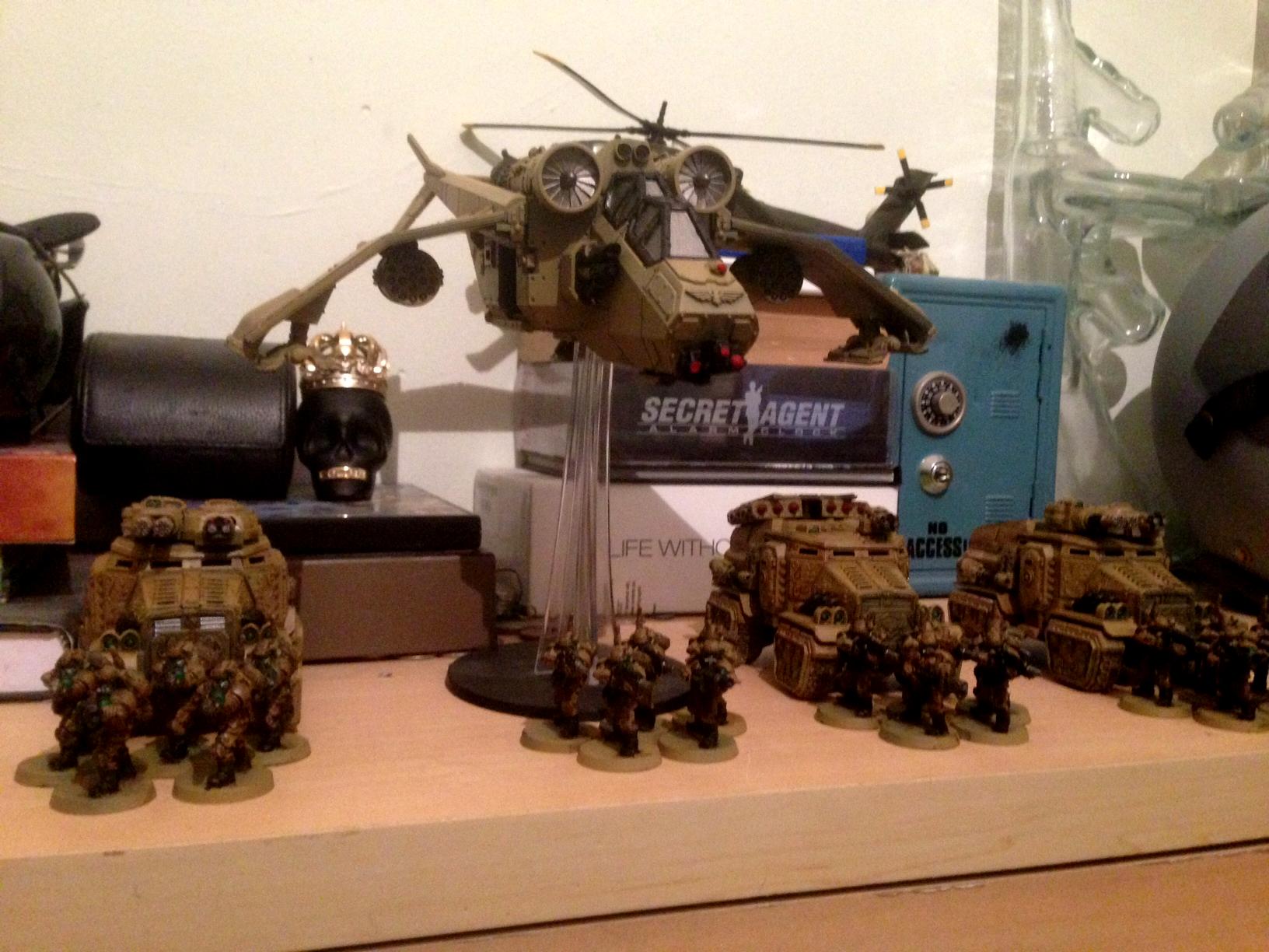 Desert Kasrkins Scions Taurox Valkyrie, Kasrkin Imperial Guard Desert Kasrkins