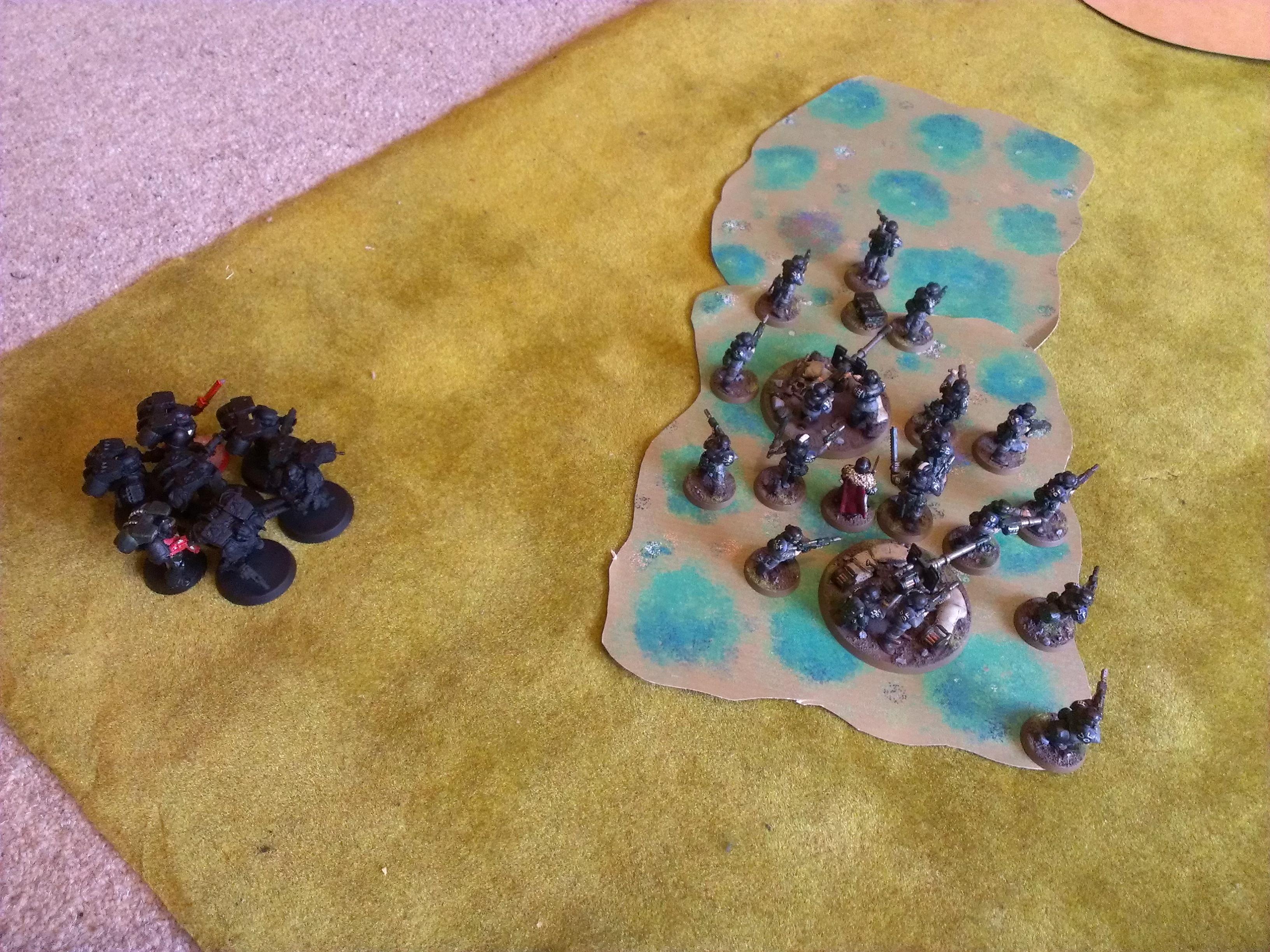 Battle Report, Blood Angels, Imperial Guard