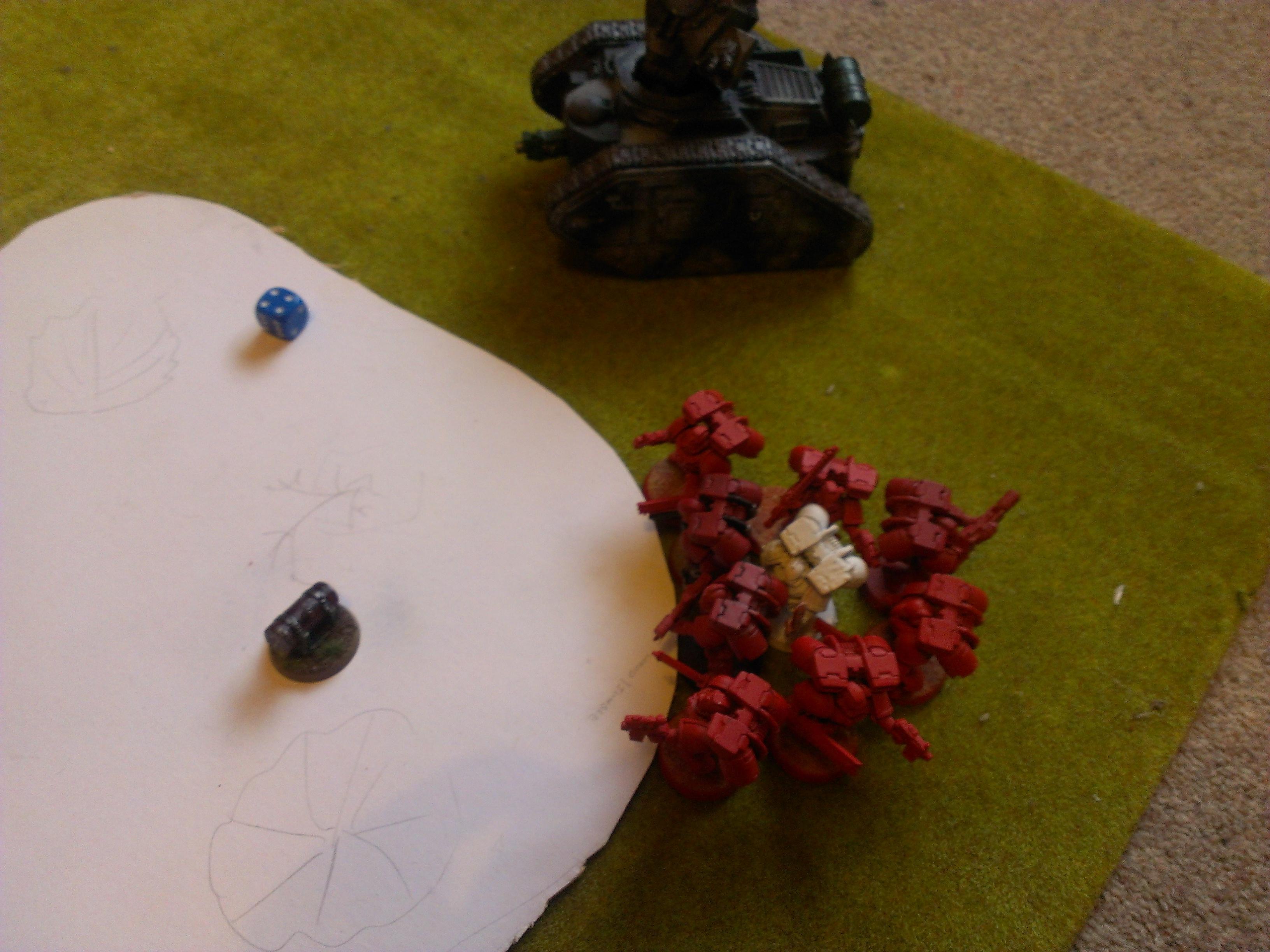 Battle Report, Blood Angels, Imperial Guard