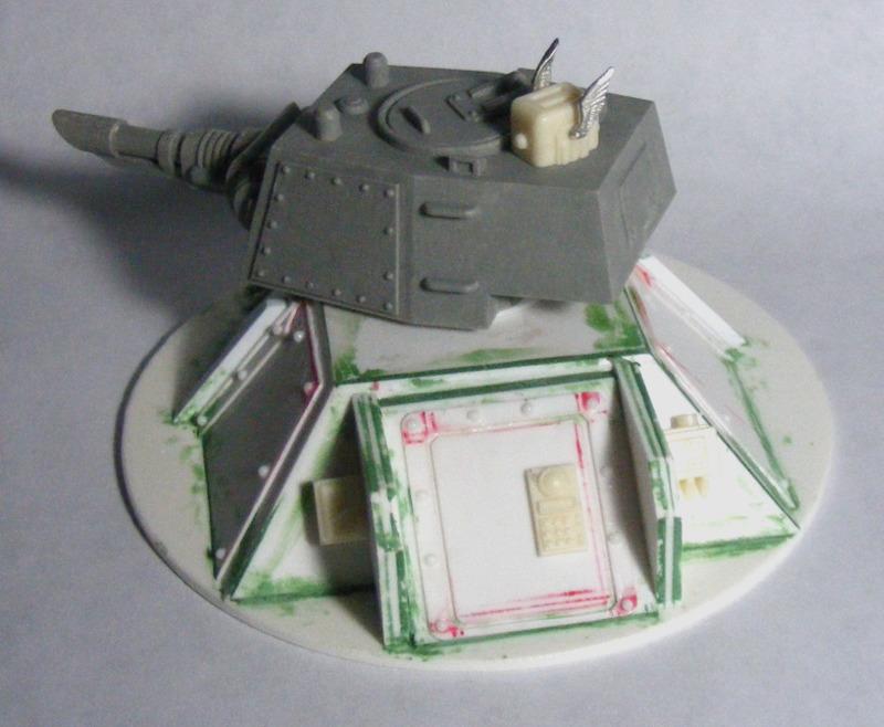 Nearly finished emplacement