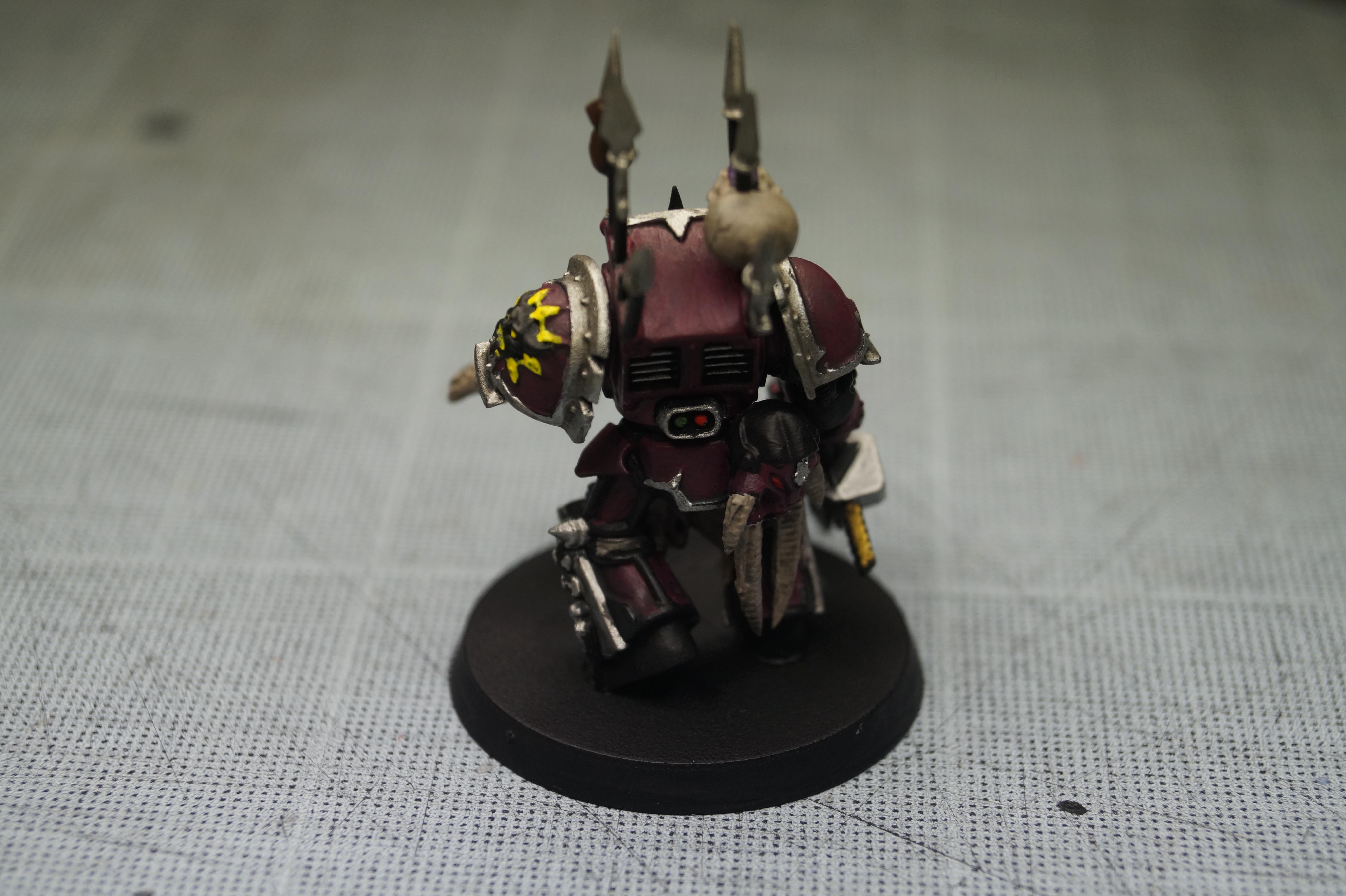 Chaos, Terminator Armor, Word Bearers, Work In Progress