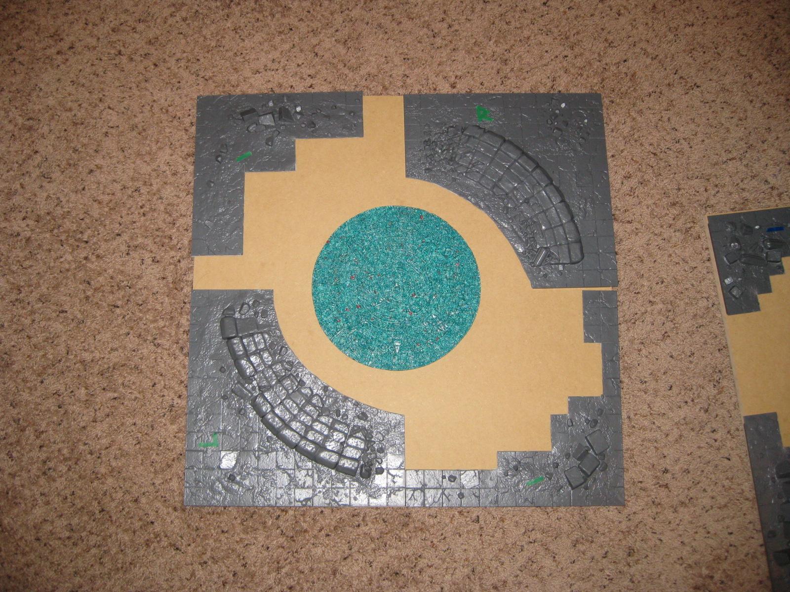 Game Table, Terrain, Work In Progress