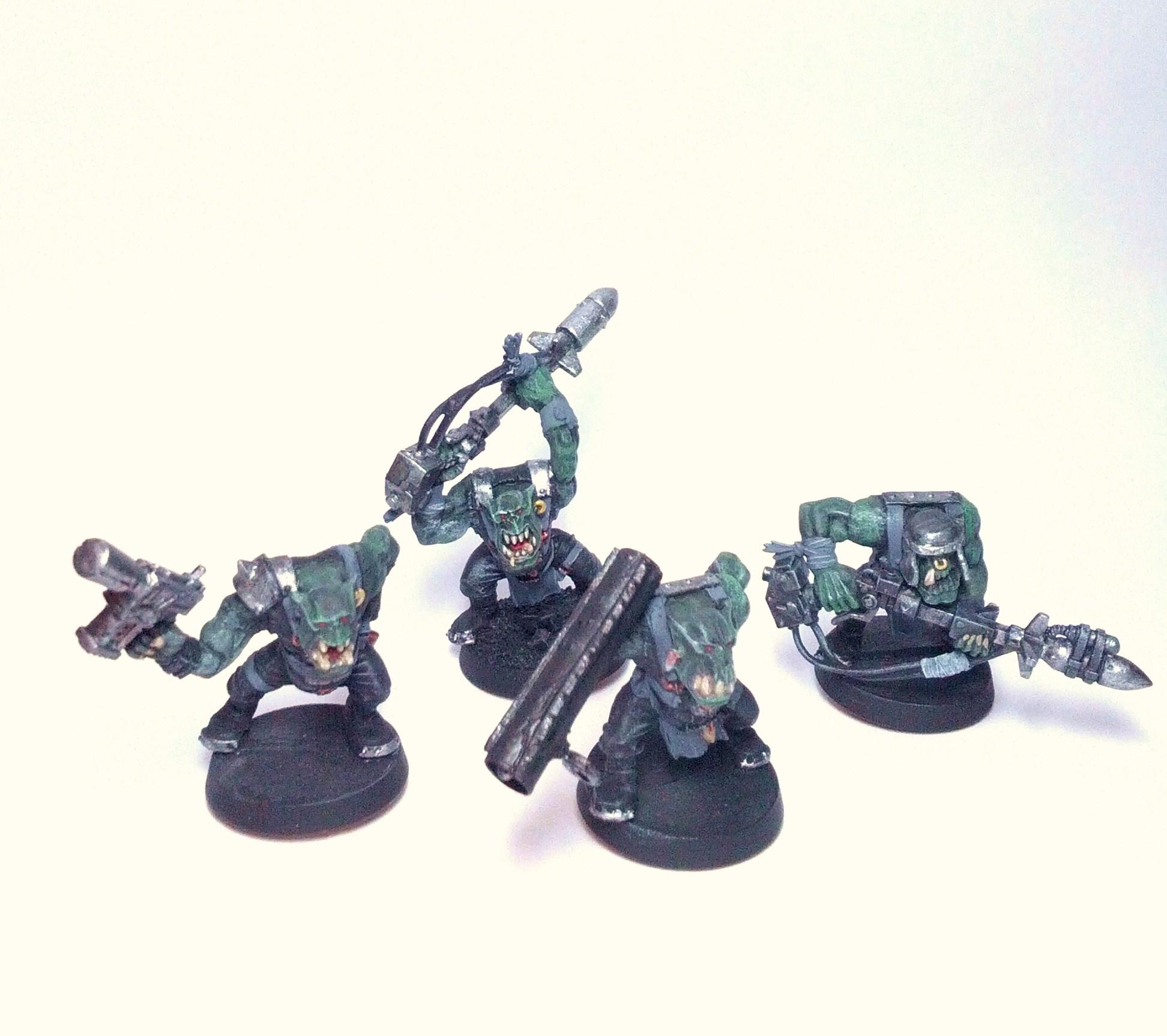 Conversion, Orks, Tankbustas, Work In Progress
