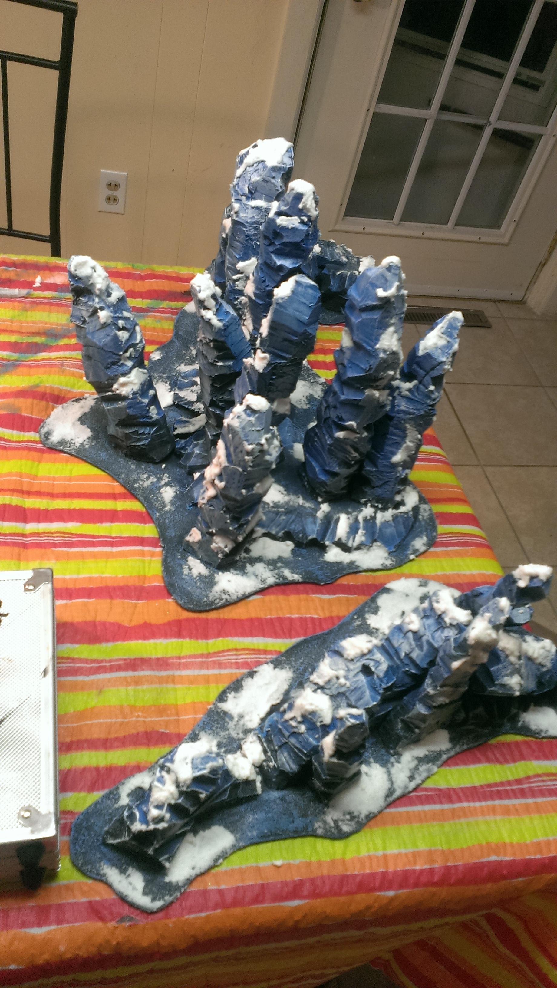 Ice table terrain