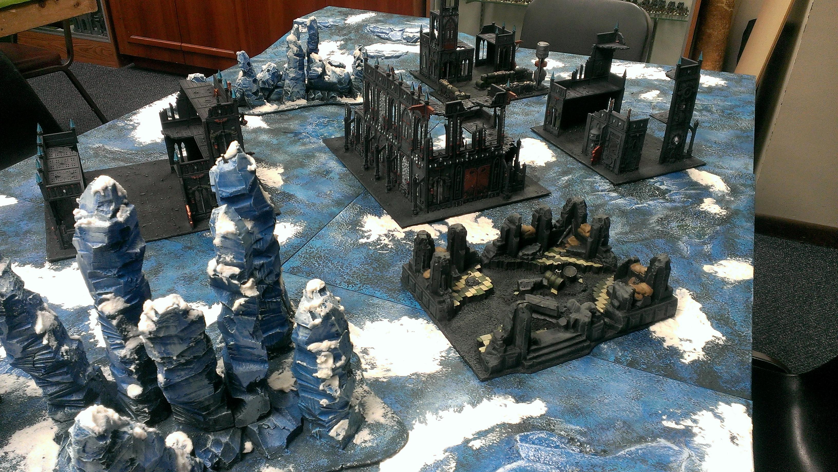 Terrain, Ice table