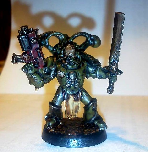 Chaos, Chaos Space Marines, Death Guard, Death Guard Sorcerer, Nurgle, Nurgle Chaos Space Marines, Nurgle Sorcerer, Plague Marines, Typhus, Typhus Herald Of Nurgle, Typhus Host Of The Destroyer Hive