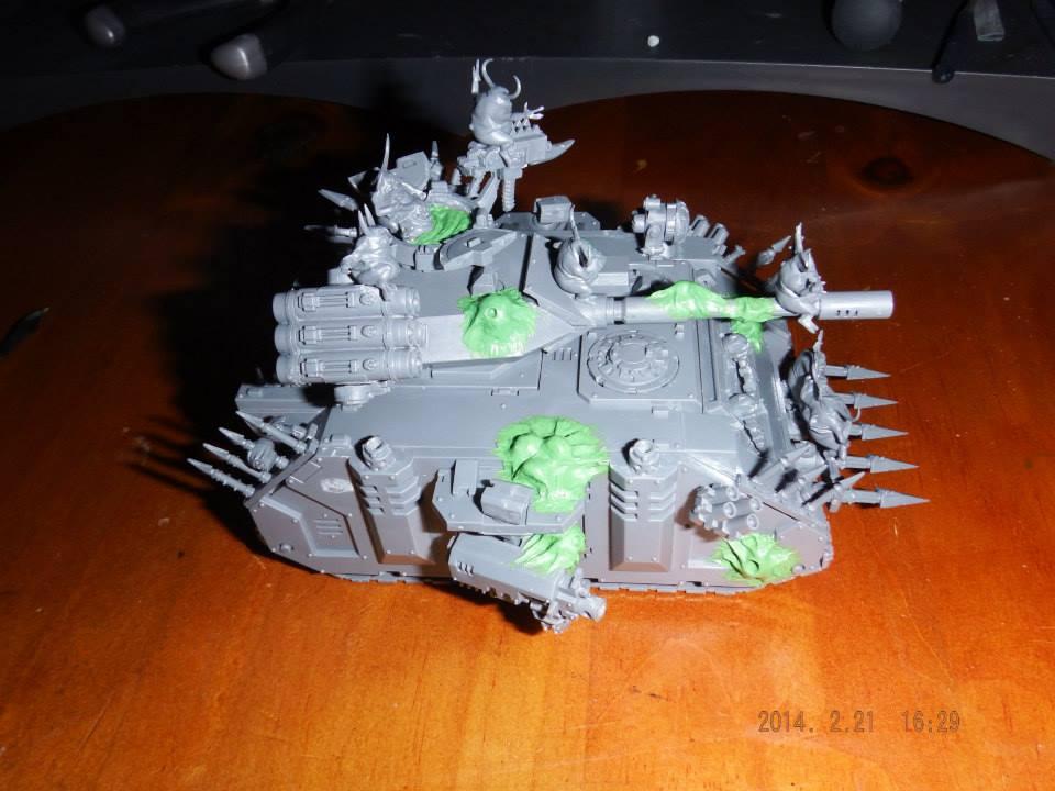 Chaos, Chaos Chaos Marines, Chaos Predator, Chaos Space Marines, Death Guard, Death Guard Predator, Death Guard Sorcerer, Greenstuff, Nurgle, Nurgle Chaos Space Marines, Nurgle Predator, Nurgle Sorcerer, Plague Marines, Typhus, Typhus Herald Of Nurgle, Typhus Host Of The Destroyer Hive