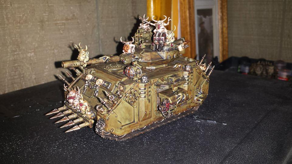 Chaos, Chaos Chaos Marines, Chaos Predator, Chaos Space Marines, Death Guard, Death Guard Predator, Death Guard Sorcerer, Greenstuff, Nurgle, Nurgle Chaos Space Marines, Nurgle Predator, Nurgle Sorcerer, Plague Marines, Typhus, Typhus Herald Of Nurgle, Typhus Host Of The Destroyer Hive