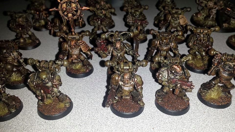 Chaos, Chaos Space Marines, Death Guard, Death Guard Sorcerer, Nurgle, Nurgle Chaos Space Marines, Nurgle Sorcerer, Plague Marines, Typhus, Typhus Herald Of Nurgle, Typhus Host Of The Destroyer Hive