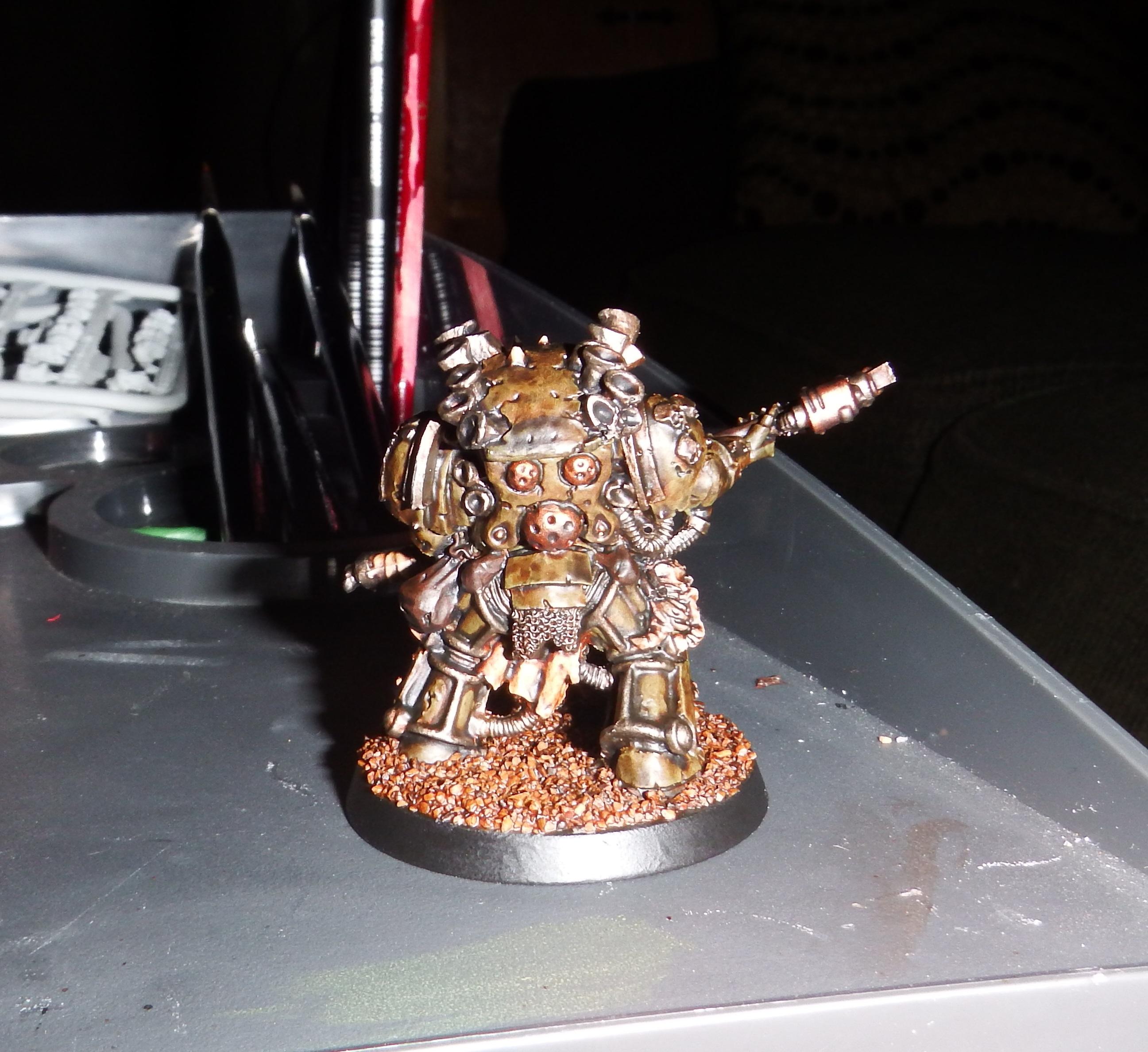 Chaos, Chaos Space Marines, Death Guard, Death Guard Sorcerer, Nurgle, Nurgle Chaos Space Marines, Nurgle Sorcerer, Plague Marines, Typhus, Typhus Herald Of Nurgle, Typhus Host Of The Destroyer Hive