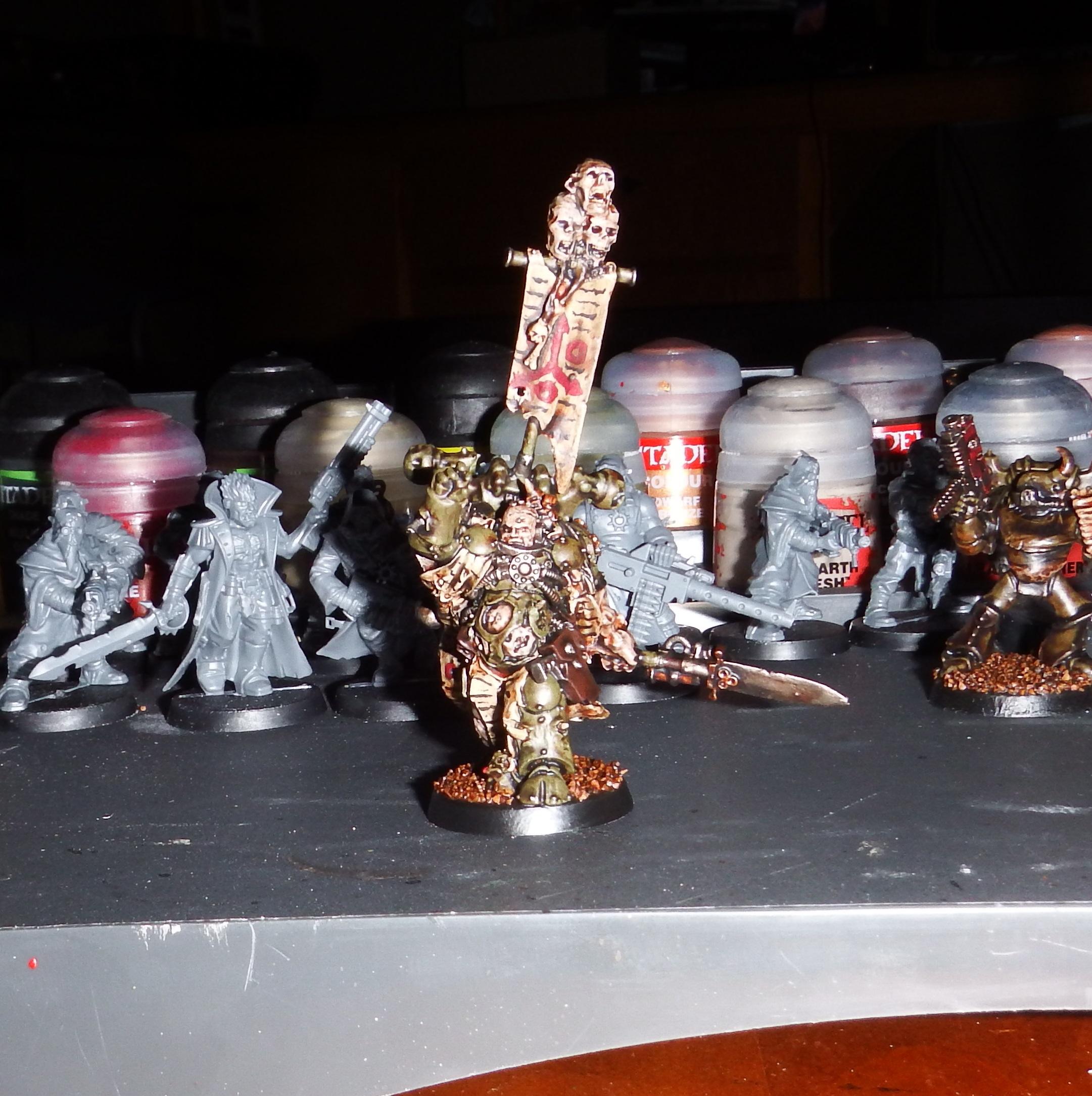 Chaos, Chaos Space Marines, Death Guard, Death Guard Sorcerer, Nurgle, Nurgle Chaos Space Marines, Nurgle Sorcerer, Plague Marines, Sorcerer, Typhus, Typhus Herald Of Nurgle, Typhus Host Of The Destroyer Hive