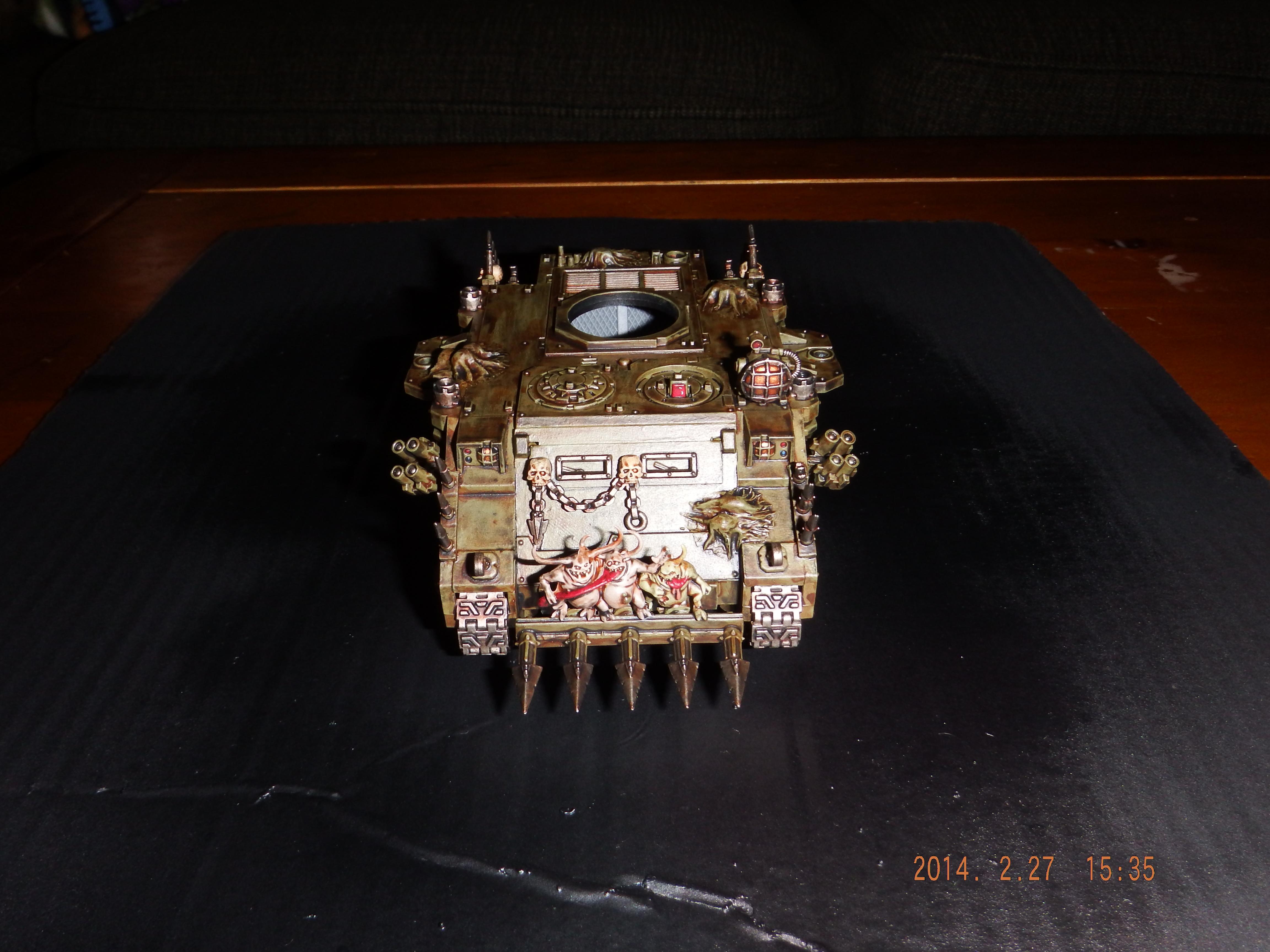 Chaos, Chaos Chaos Marines, Chaos Predator, Chaos Space Marines, Death Guard, Death Guard Predator, Death Guard Sorcerer, Greenstuff, Nurgle, Nurgle Chaos Space Marines, Nurgle Predator, Nurgle Sorcerer, Plague Marines, Typhus, Typhus Herald Of Nurgle, Typhus Host Of The Destroyer Hive