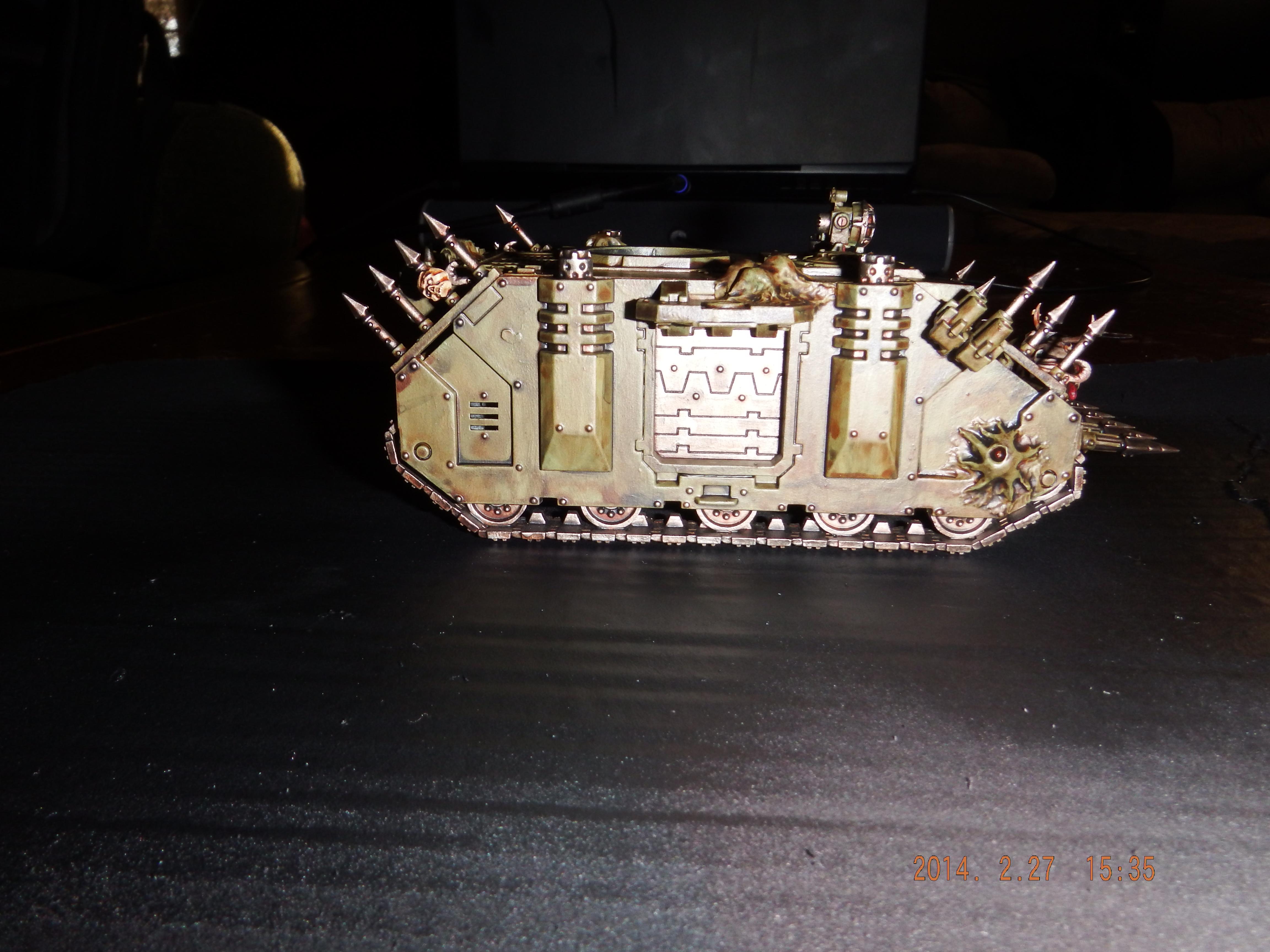 Chaos, Chaos Chaos Marines, Chaos Predator, Chaos Space Marines, Death Guard, Death Guard Predator, Death Guard Sorcerer, Greenstuff, Nurgle, Nurgle Chaos Space Marines, Nurgle Predator, Nurgle Sorcerer, Plague Marines, Typhus, Typhus Herald Of Nurgle, Typhus Host Of The Destroyer Hive