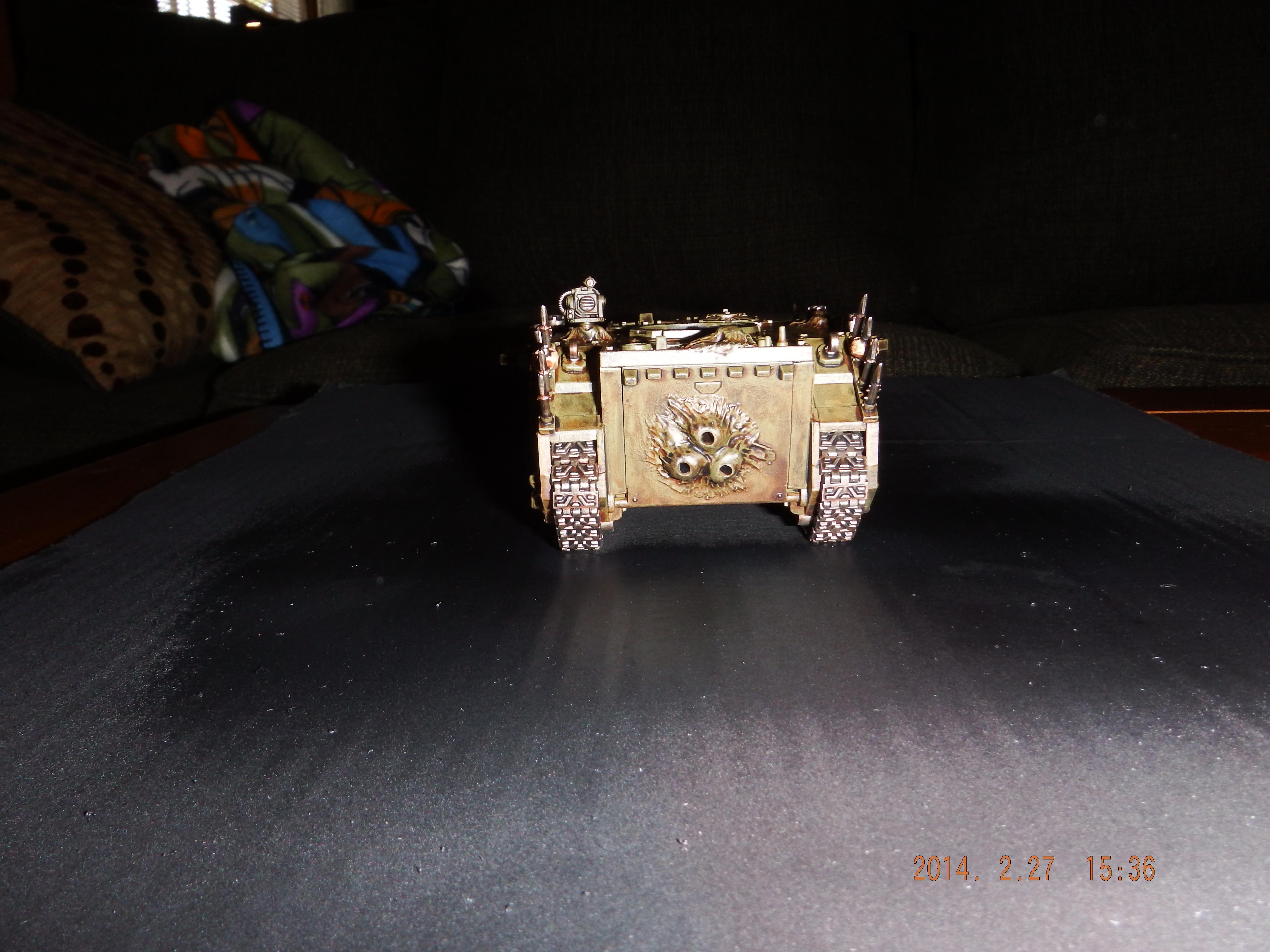Chaos, Chaos Chaos Marines, Chaos Predator, Chaos Space Marines, Death Guard, Death Guard Predator, Death Guard Sorcerer, Greenstuff, Nurgle, Nurgle Chaos Space Marines, Nurgle Predator, Nurgle Sorcerer, Plague Marines, Typhus, Typhus Herald Of Nurgle, Typhus Host Of The Destroyer Hive