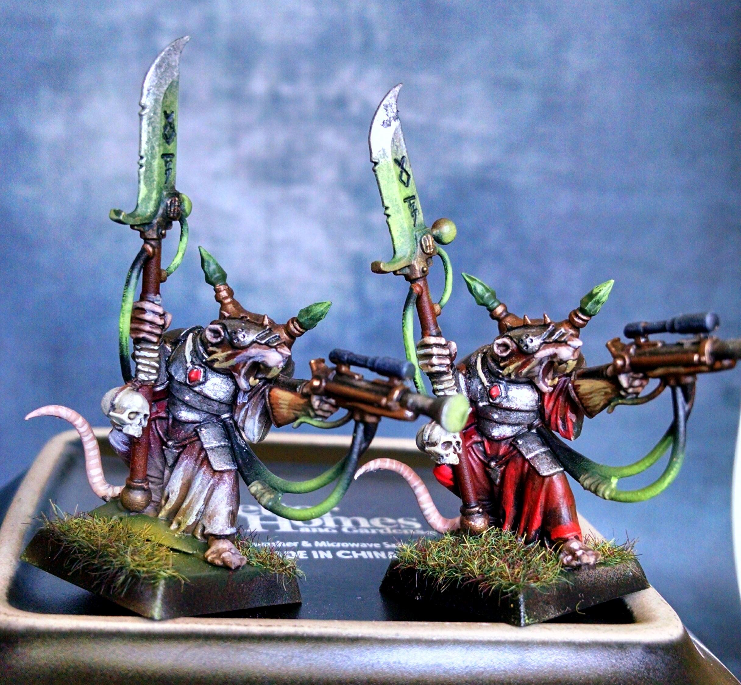 Bonebreaker, Engineer, Herder, Ogres, Rat, Skaven, Warhammer Fantasy, Warlord, Warp