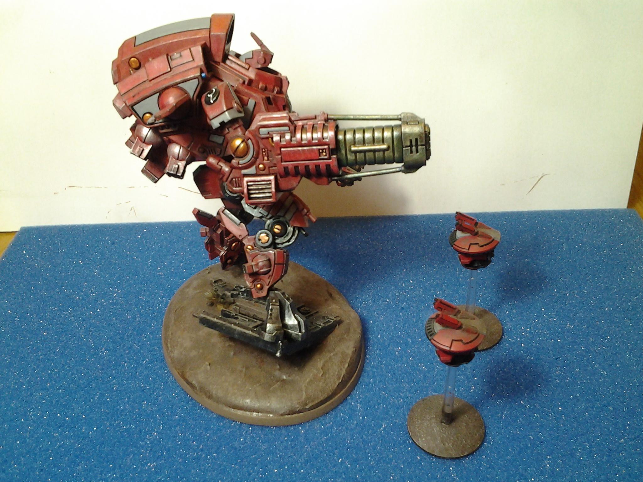 tau xv 109 y'vahra battlesuit