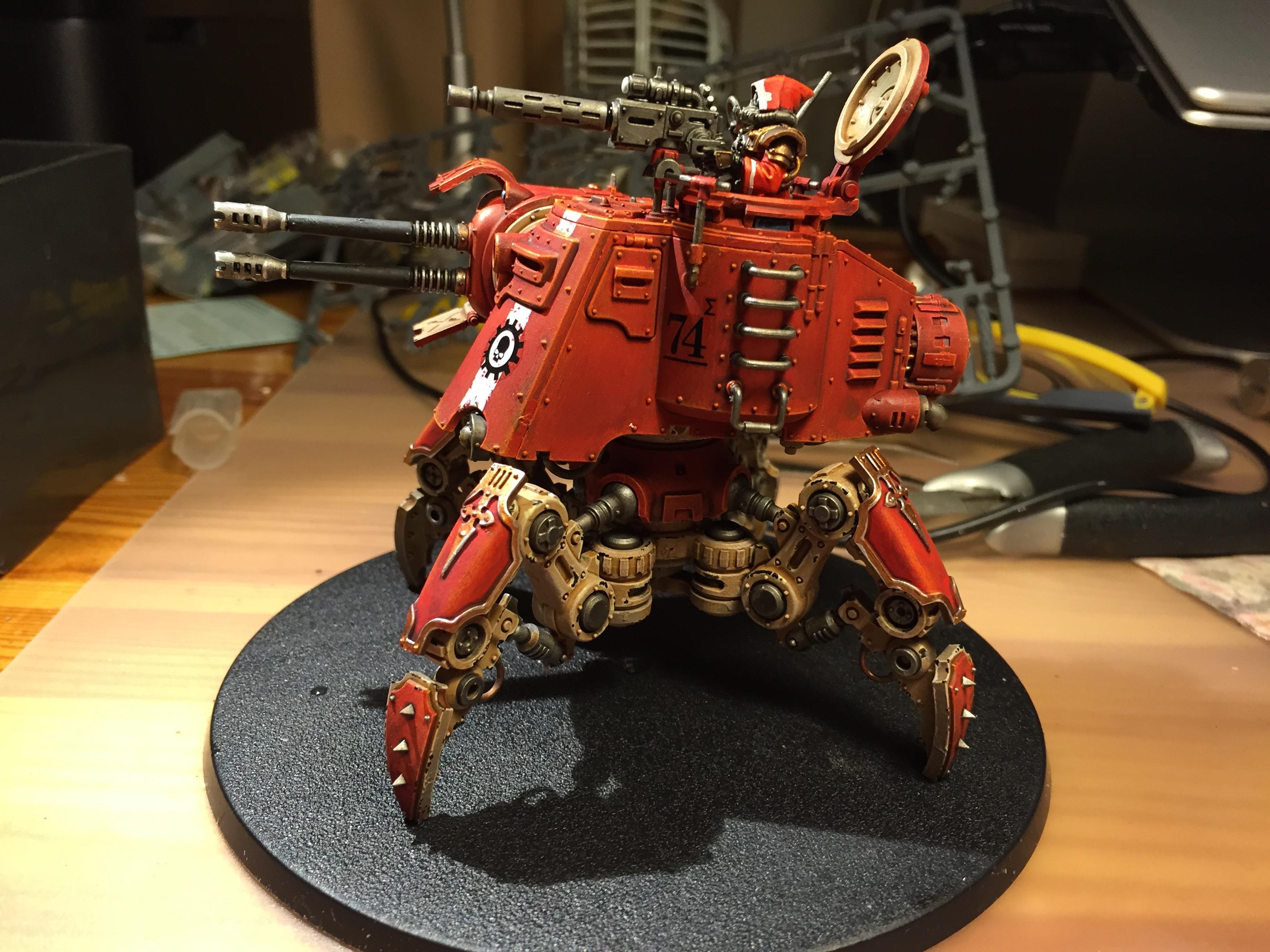 Adeptus Mechanicus, Onager Dunecrawler, Riccardo Margarolo