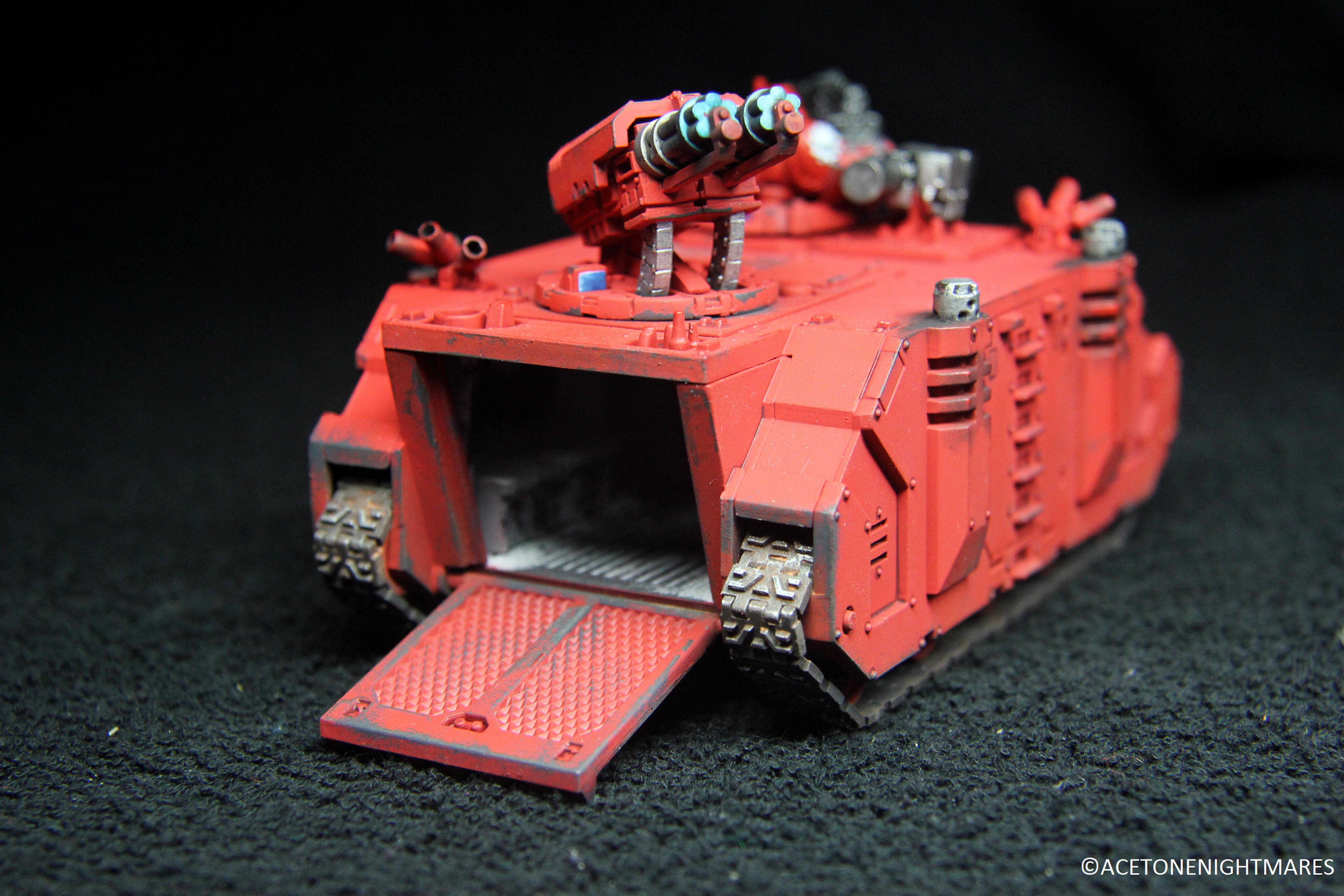 40k Space Marines, Blood Anges, Razorback, Warhammer 40,000