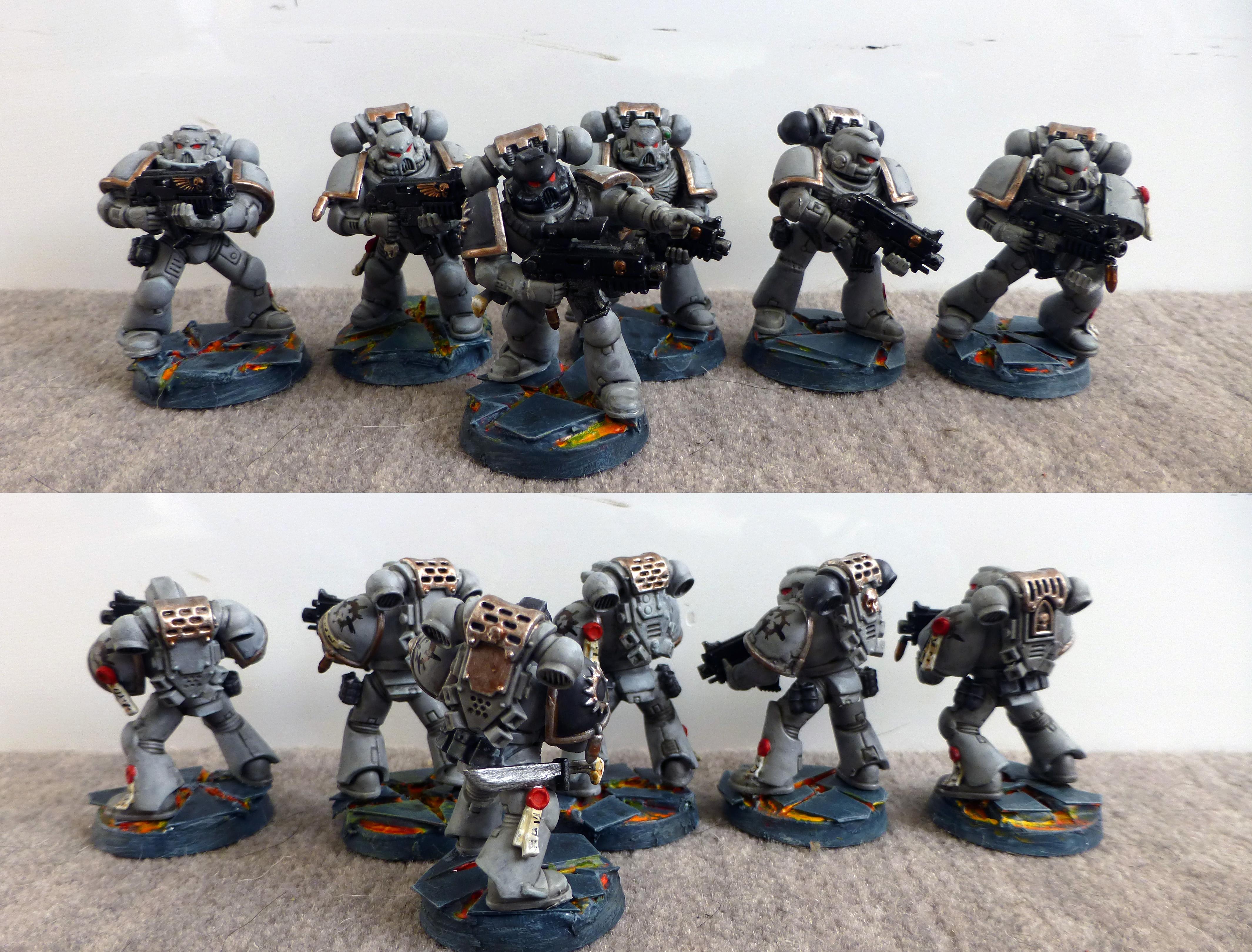 Chaos Space Marines, Loyalist, Word Bearers, Work In Progress