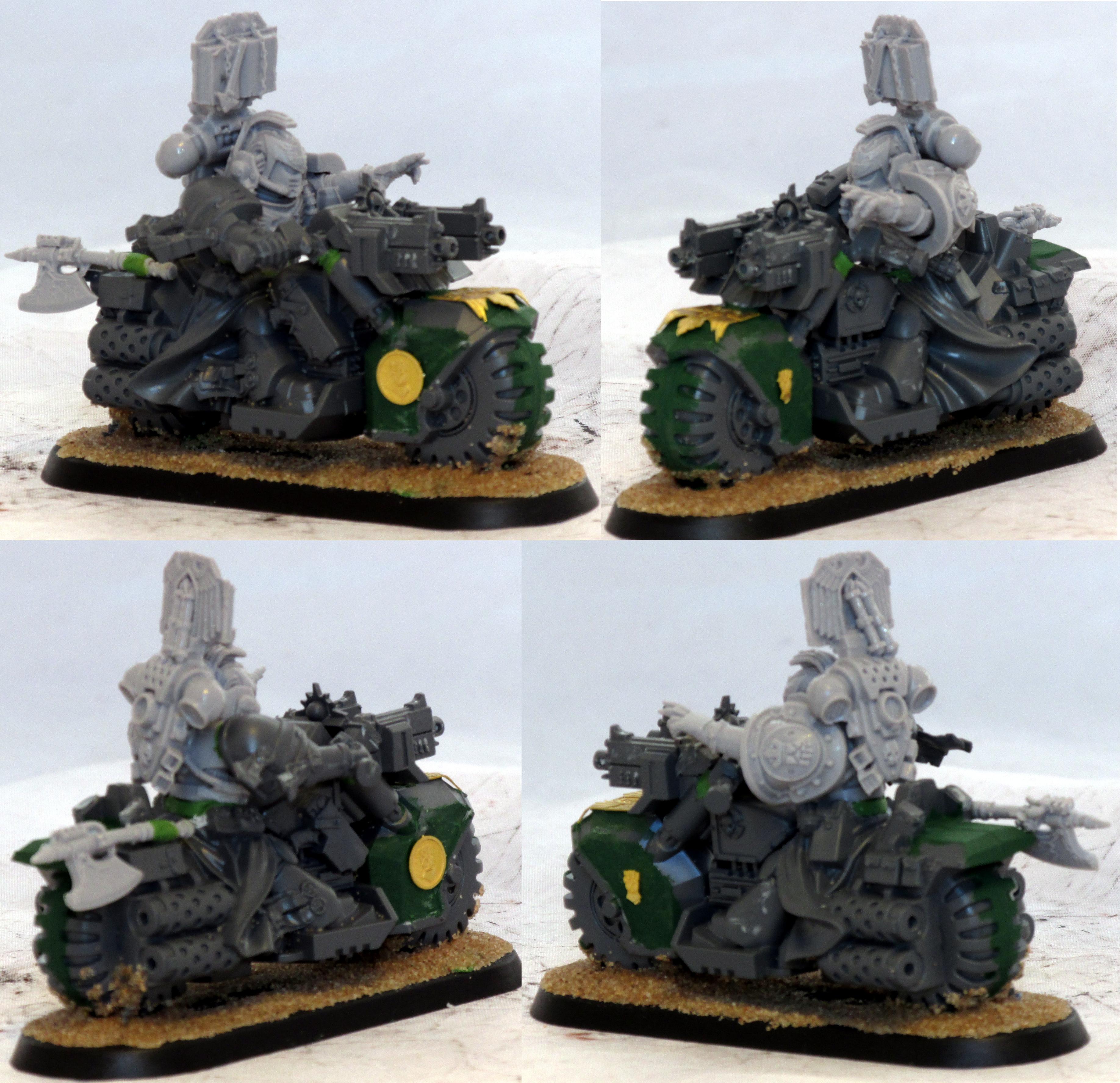 Imperial Fist Biker Librarian