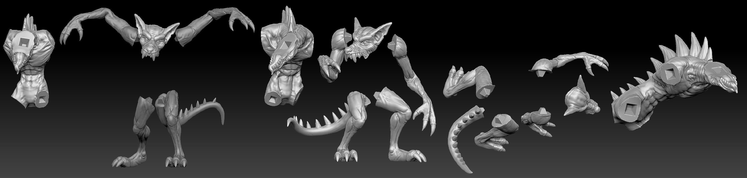 Chupacabra Parts