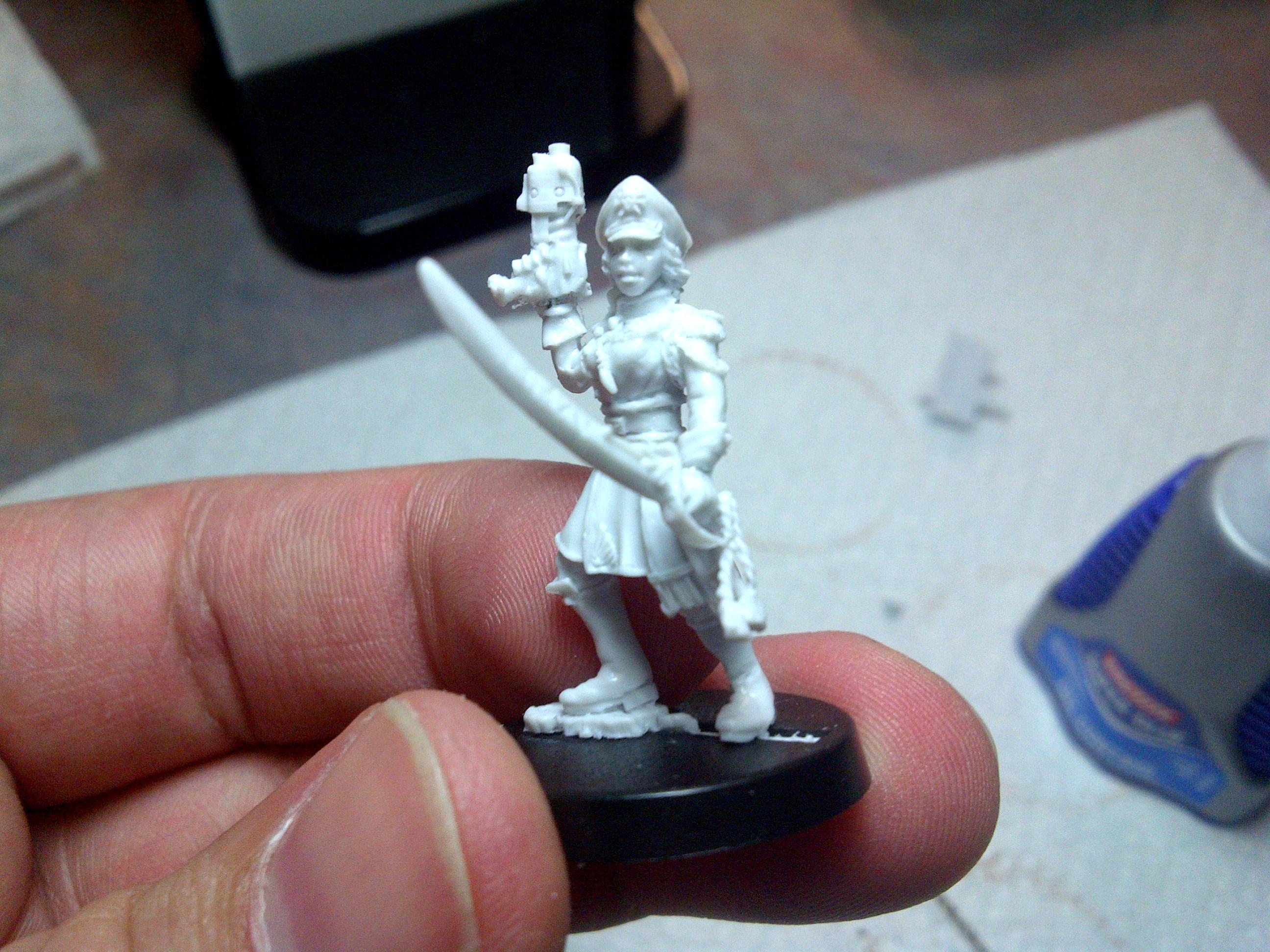 Commissar, Female, Victoria Miniatures
