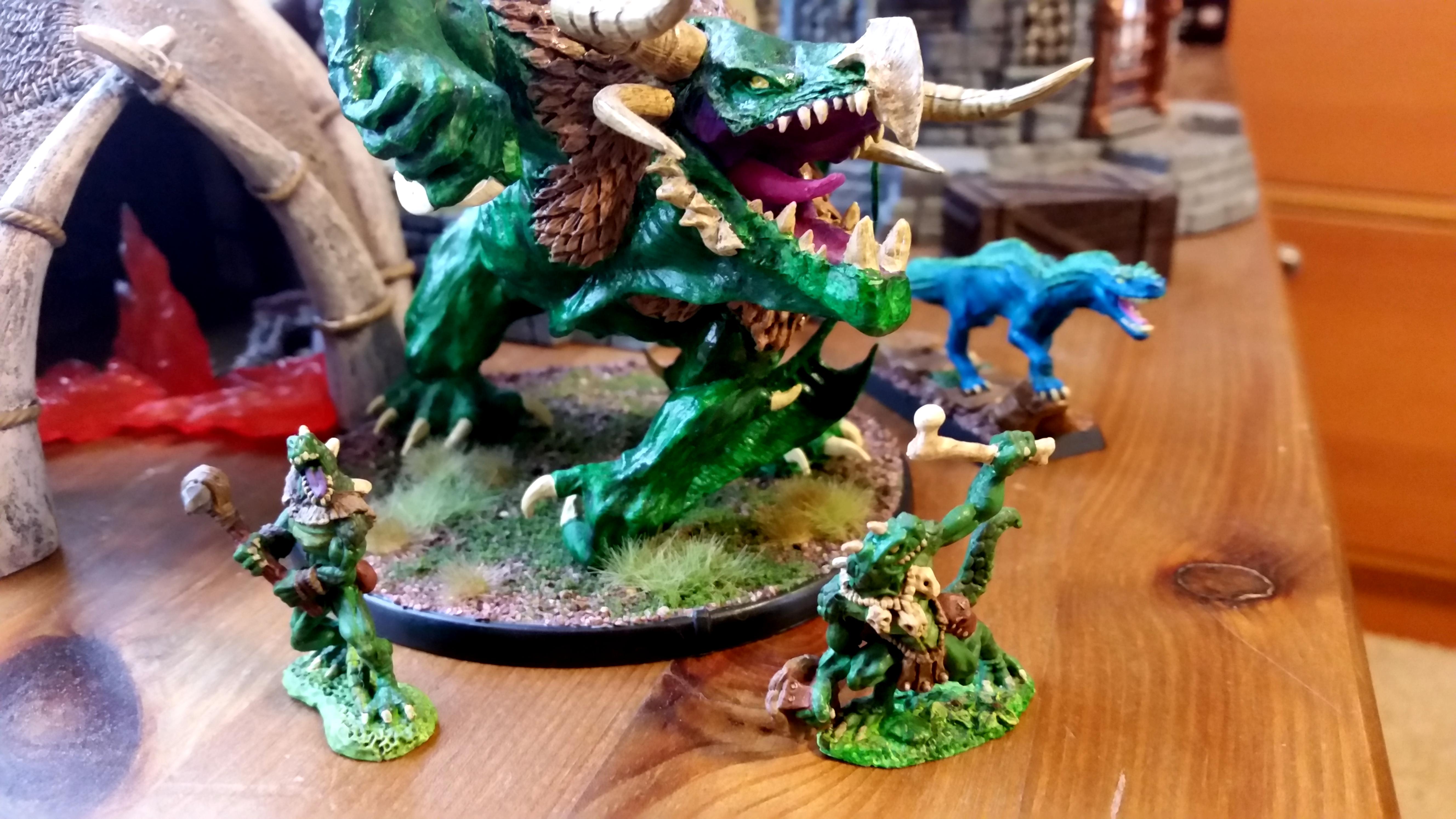 Brythoniaid, Darklands, Lizardmen, Reptiles