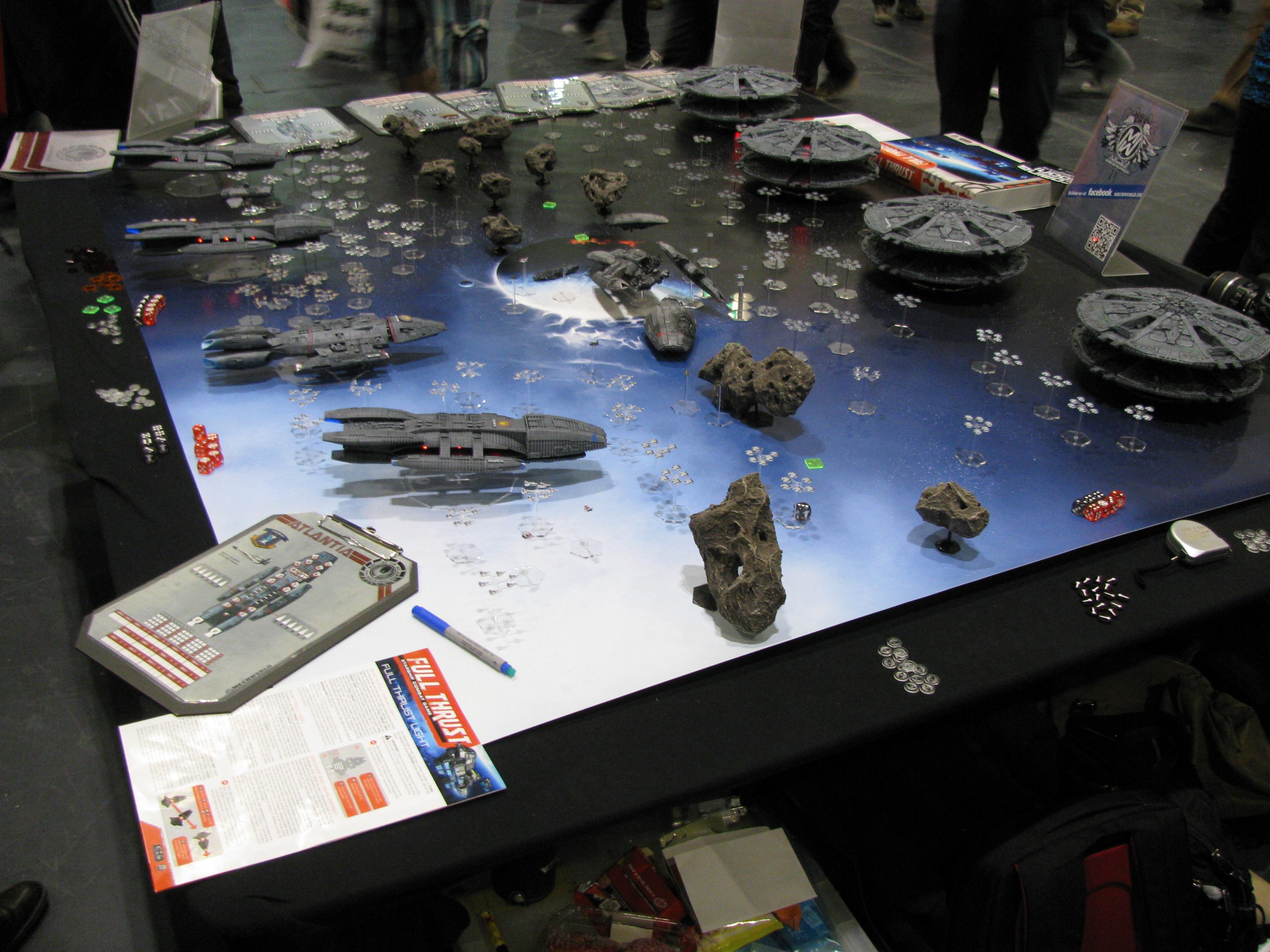 Battlestar Galactica, Convention, Exhibiton, Gaming, Not My Work, Salute, Show