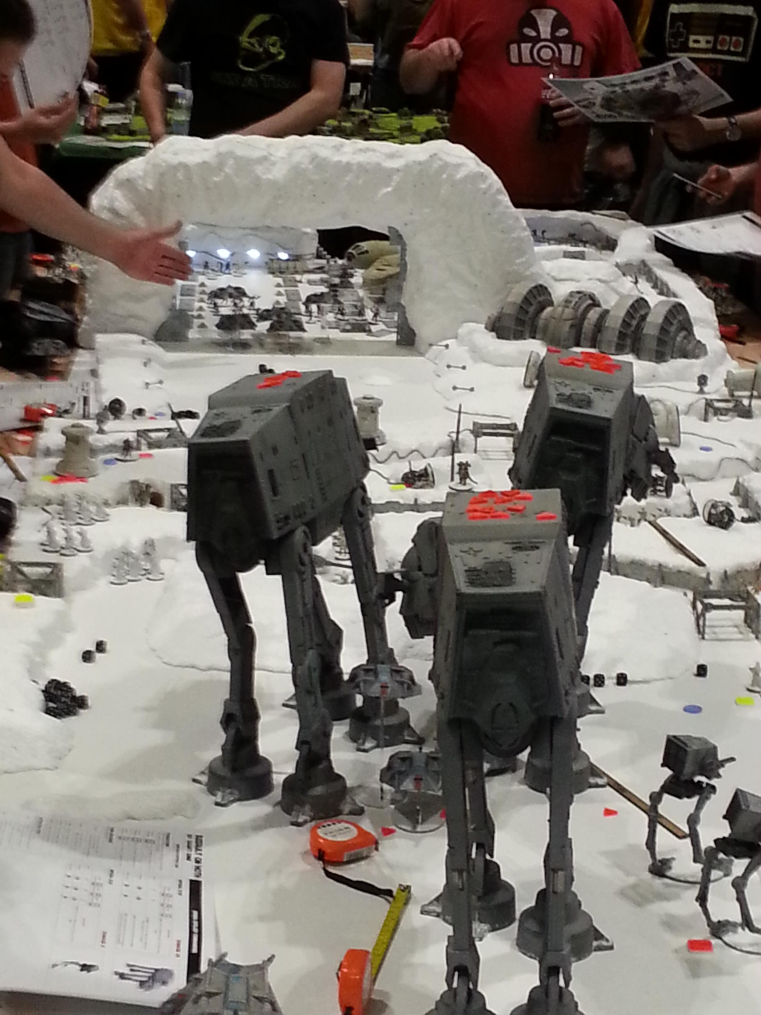 AT-AT, Convention, Exhibiton, Gaming, Hoth, Not My Work, Salute, Show, Star Wars