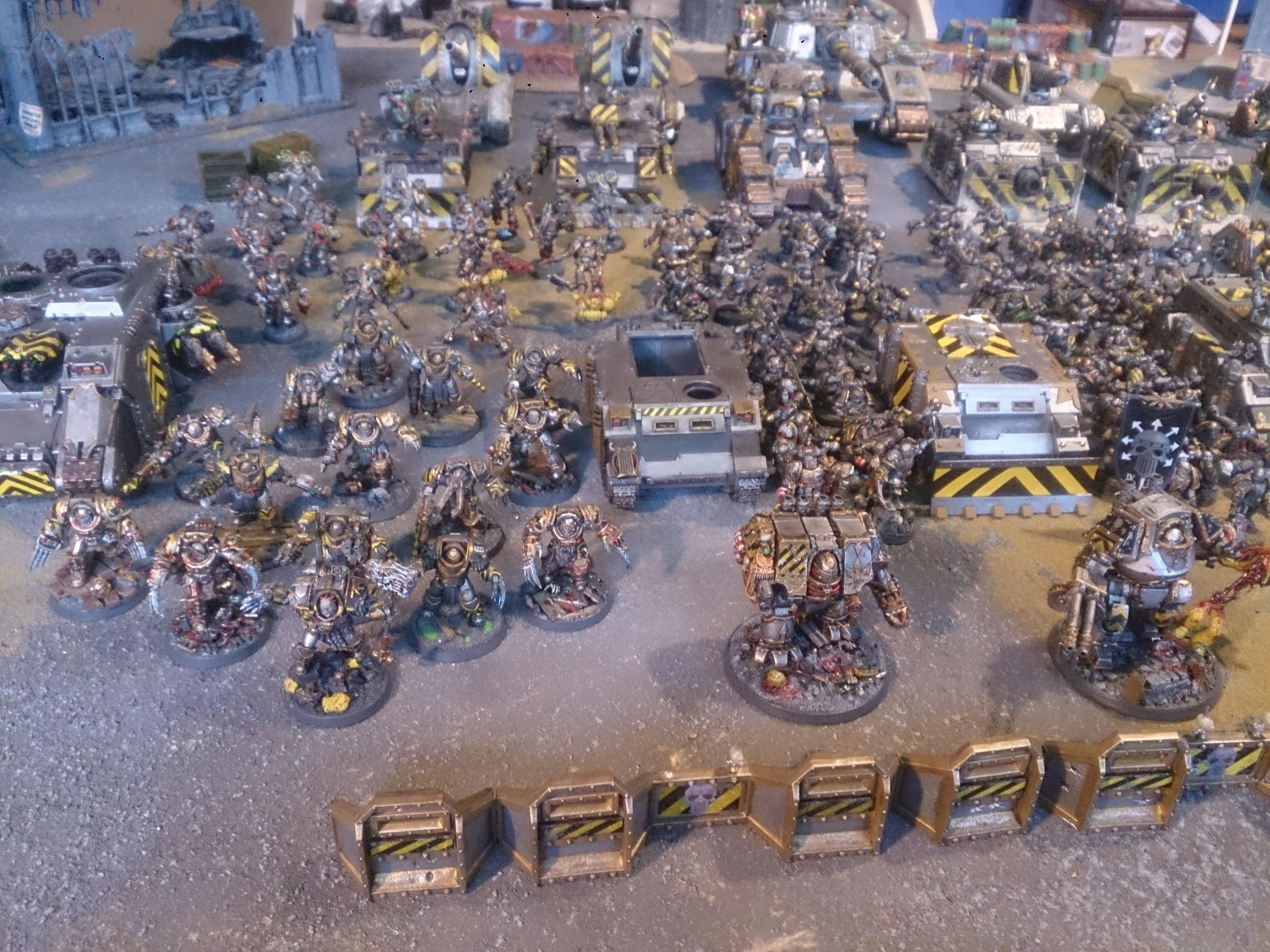 Chaos, Chaos Space Marines, Iron Warriors