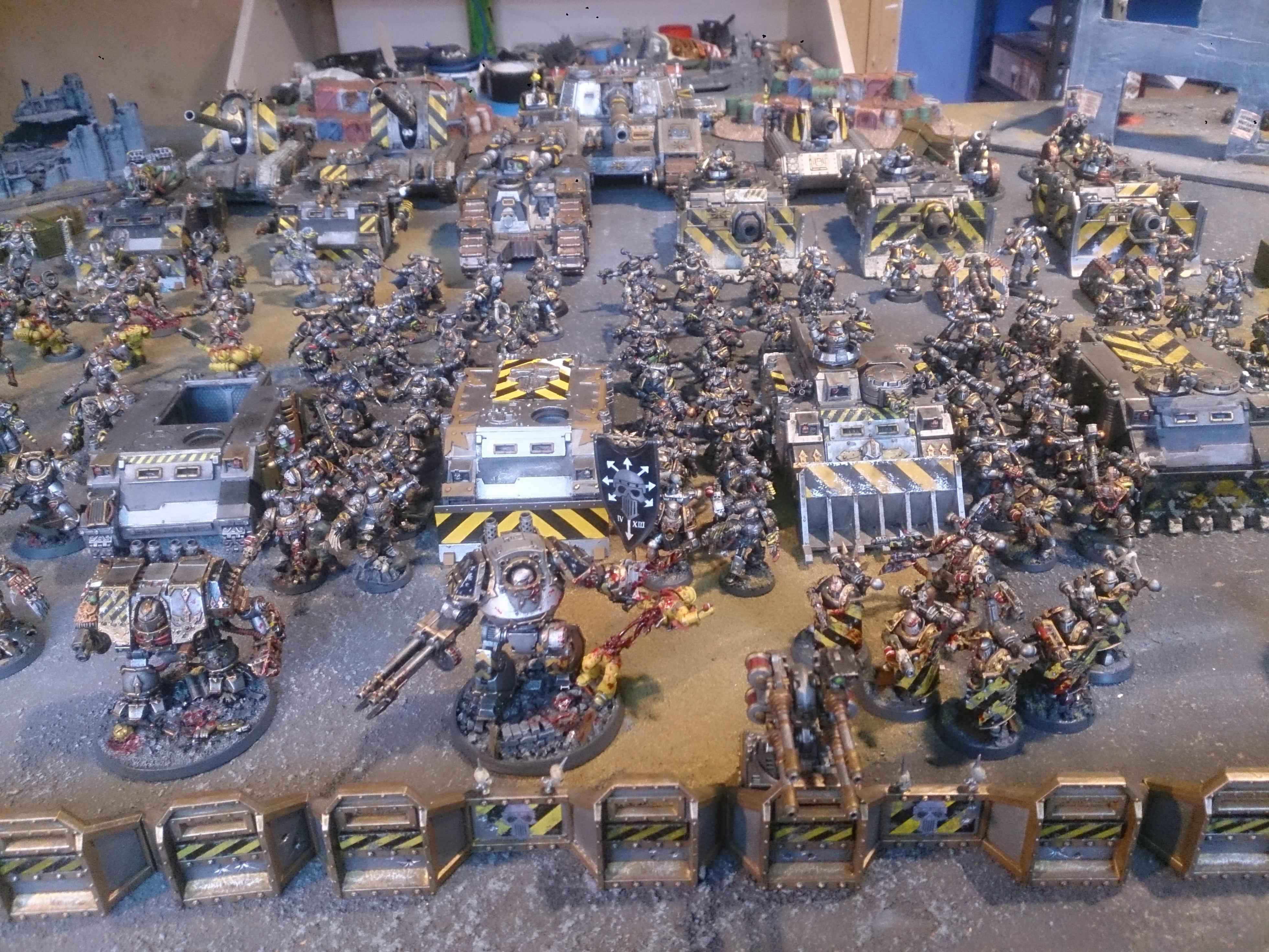 Chaos, Chaos Space Marines, Iron Warriors