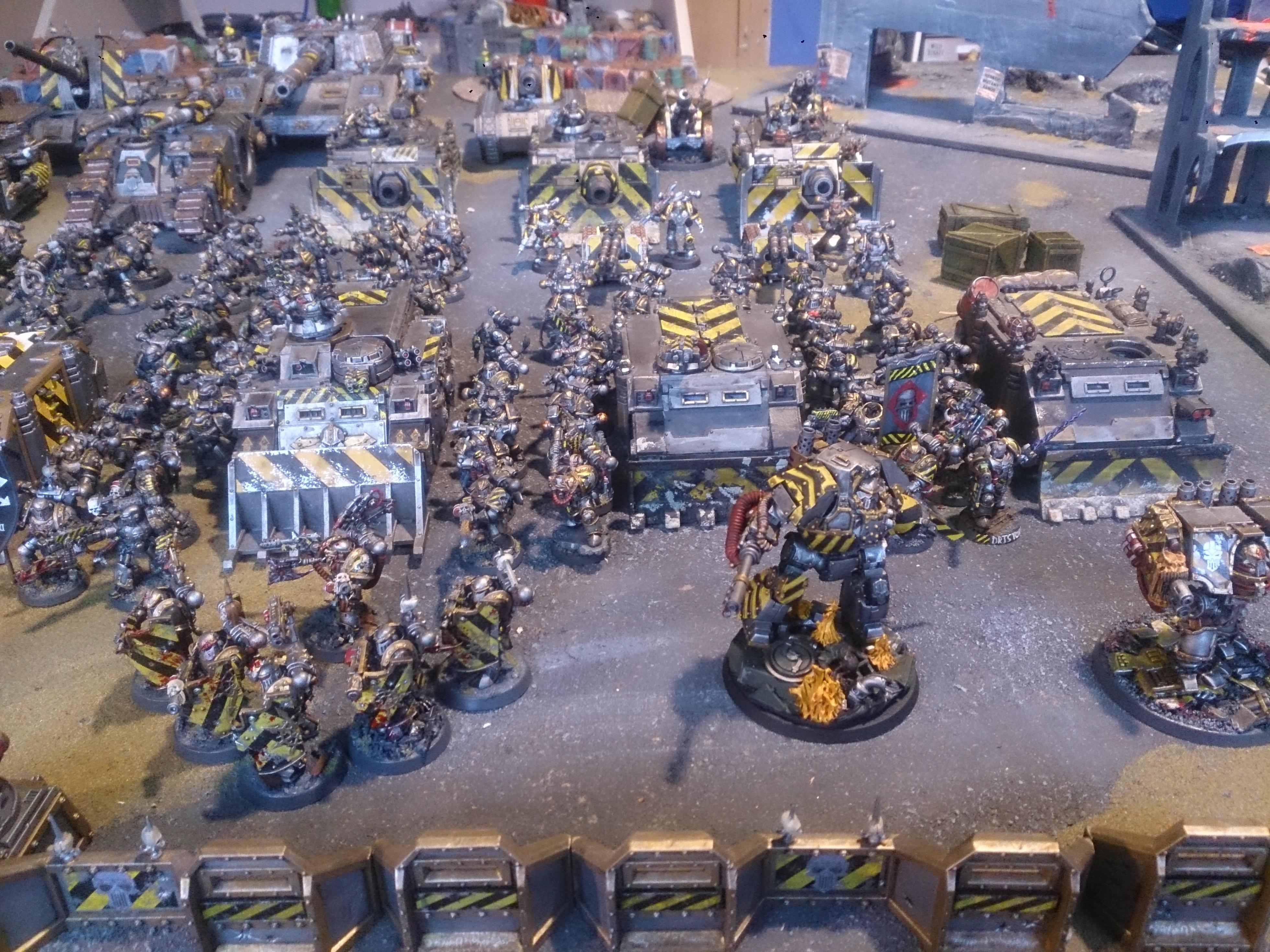 Chaos, Chaos Space Marines, Iron Warriors