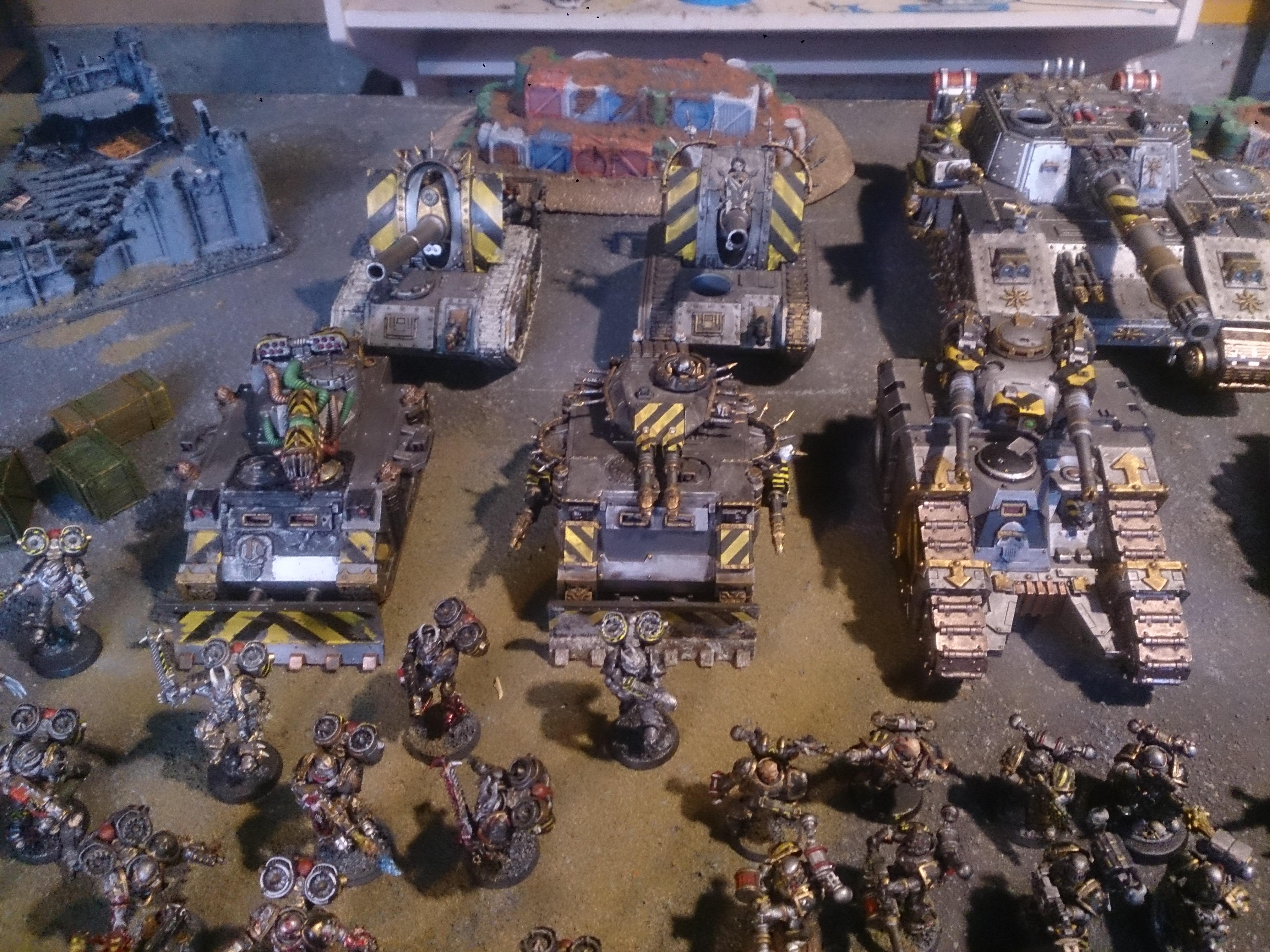 Chaos, Chaos Space Marines, Iron Warriors