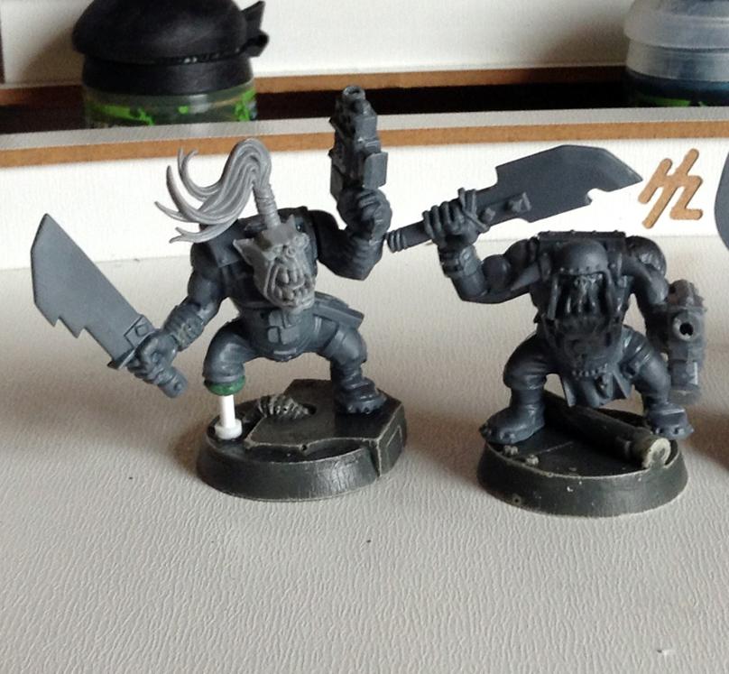 Orks, Red Corsair Orks WIP