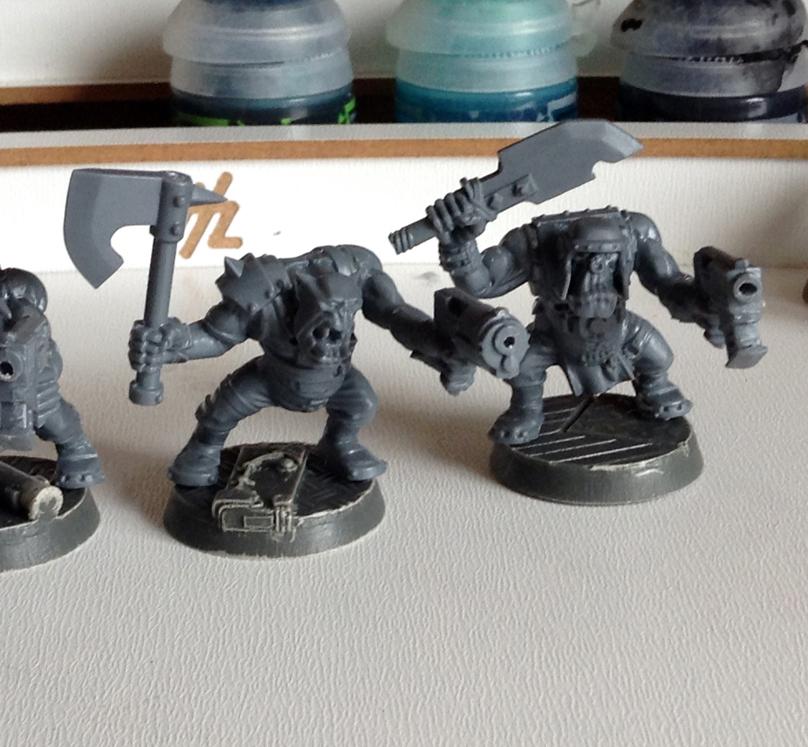Orks, Red Corsair Orks WIP