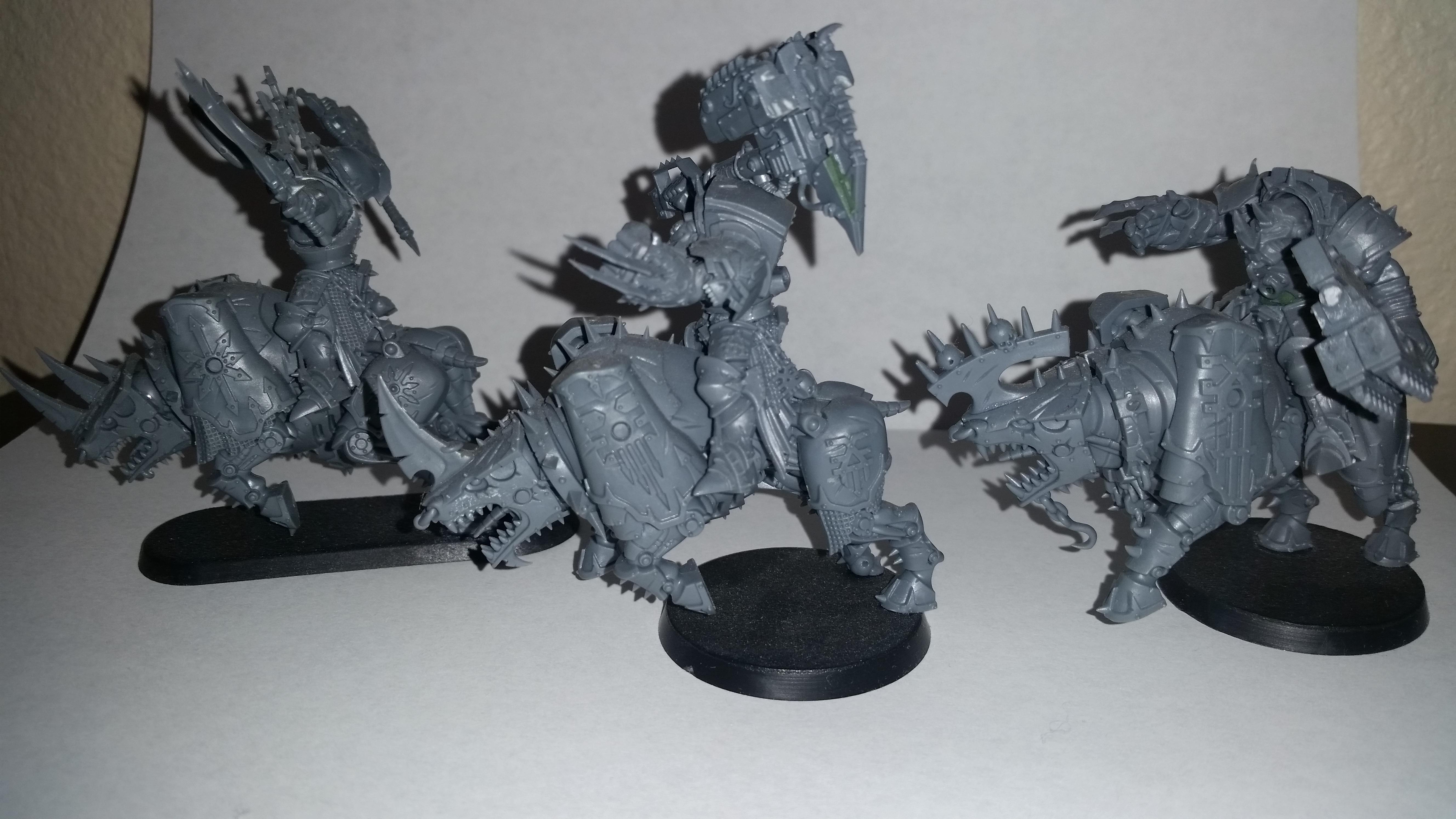 Chaos, Conversion, Khorne, Skullcrushers, Terminator Armor, Warhammer 40,000