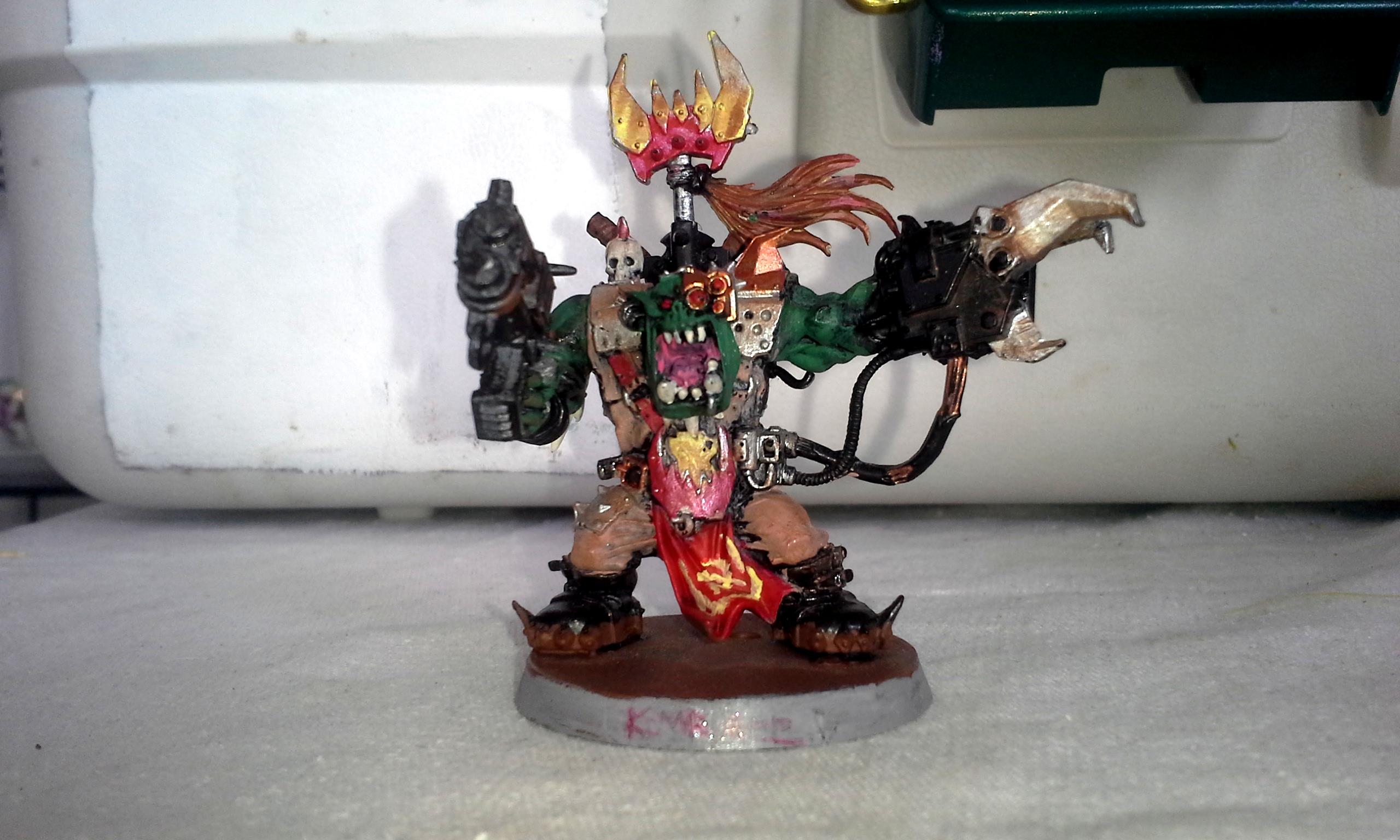 Ork Boss, Orks, Warboss, Warhammer 40,000